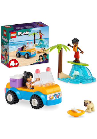 Konstruktionsspielsteine »Strandbuggy-Spaß (41725), LEGO® Friends«, (61 St.)