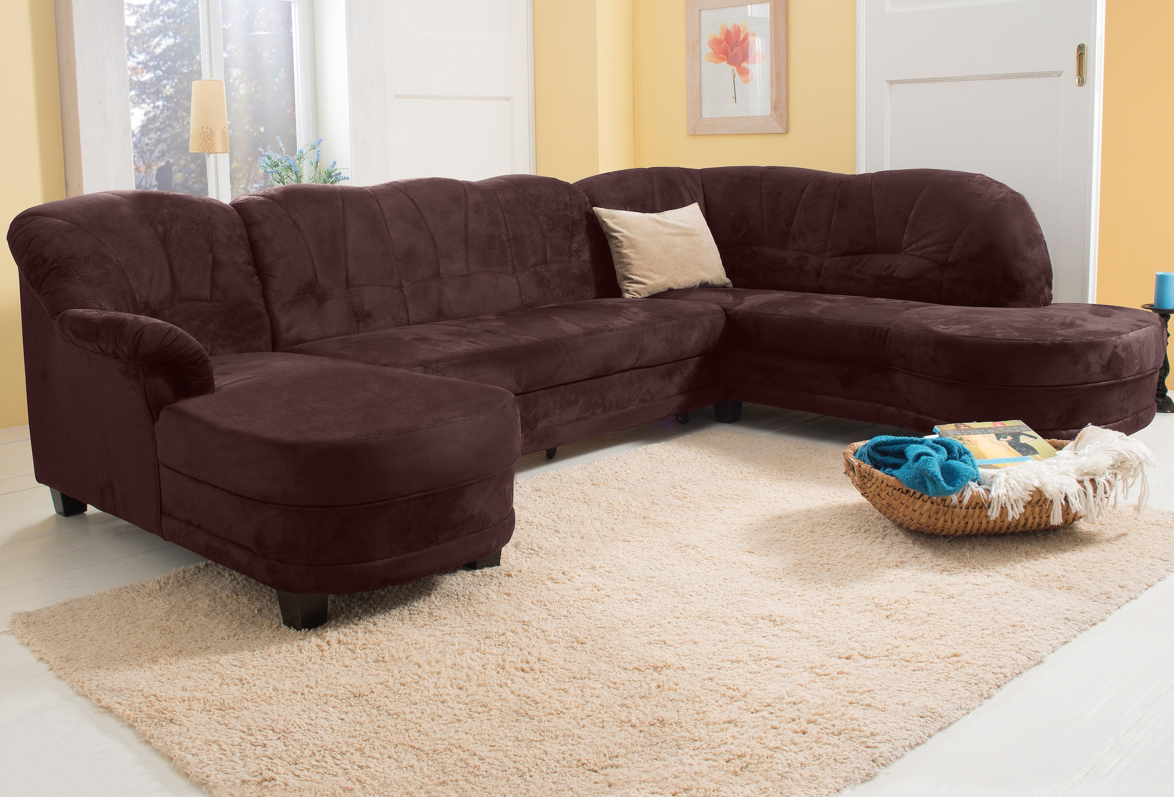 Home affaire Wohnlandschaft »Camelita, viel Platz, bequem und zeitlos, Brei günstig online kaufen