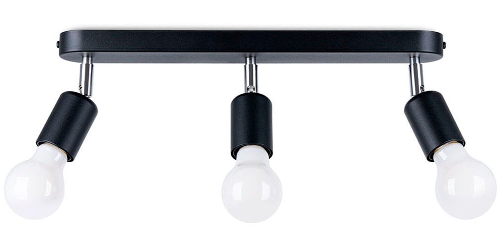 SOLLUX lighting Deckenleuchte »FORNES«, 3 flammig, Leuchtmittel E27   ohne günstig online kaufen