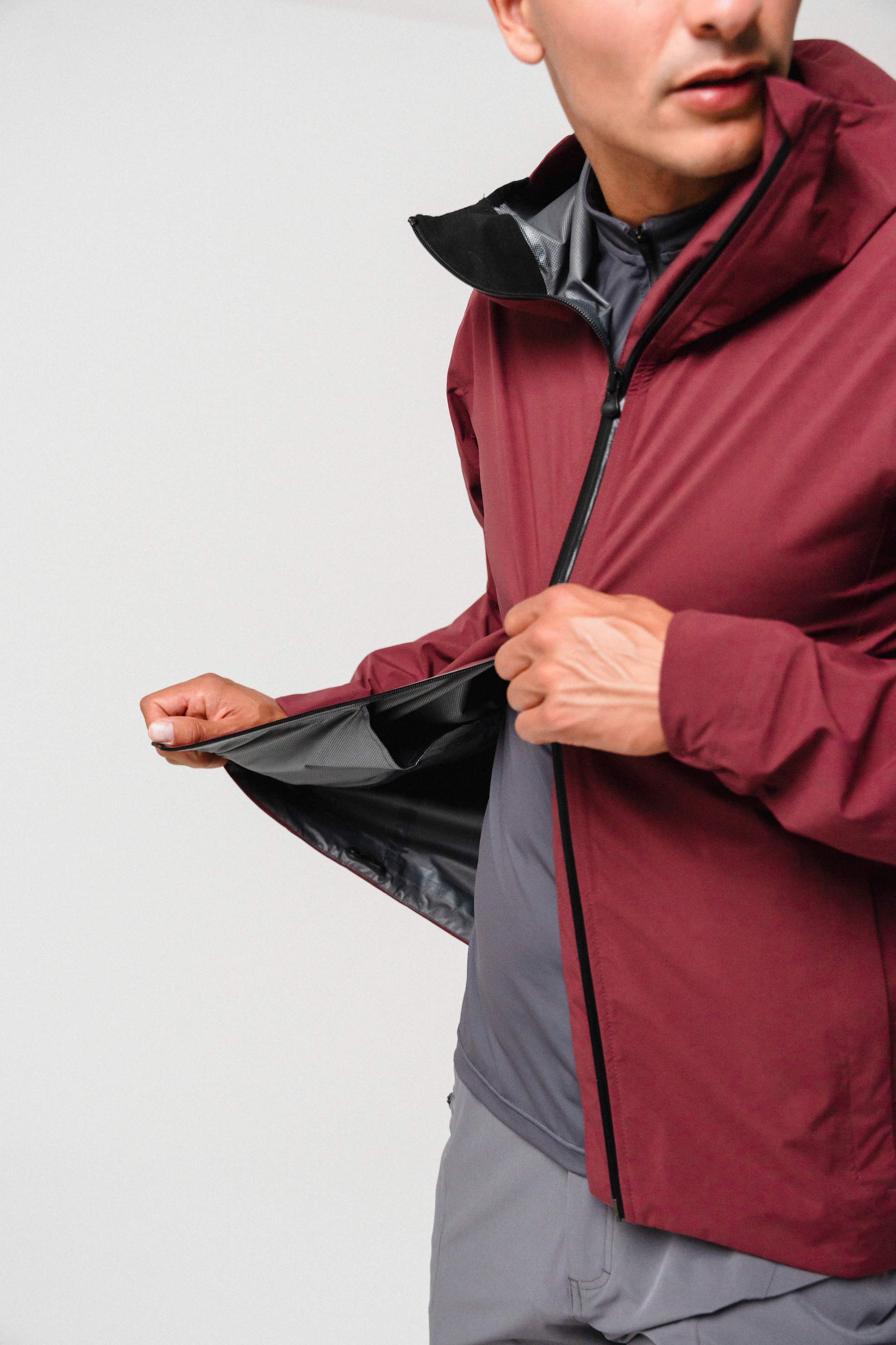 Gonso Fahrradjacke »Save Jacket Trail M« Herren Regenjacke wind- und wasserdicht, Radjacke mit Kapuze