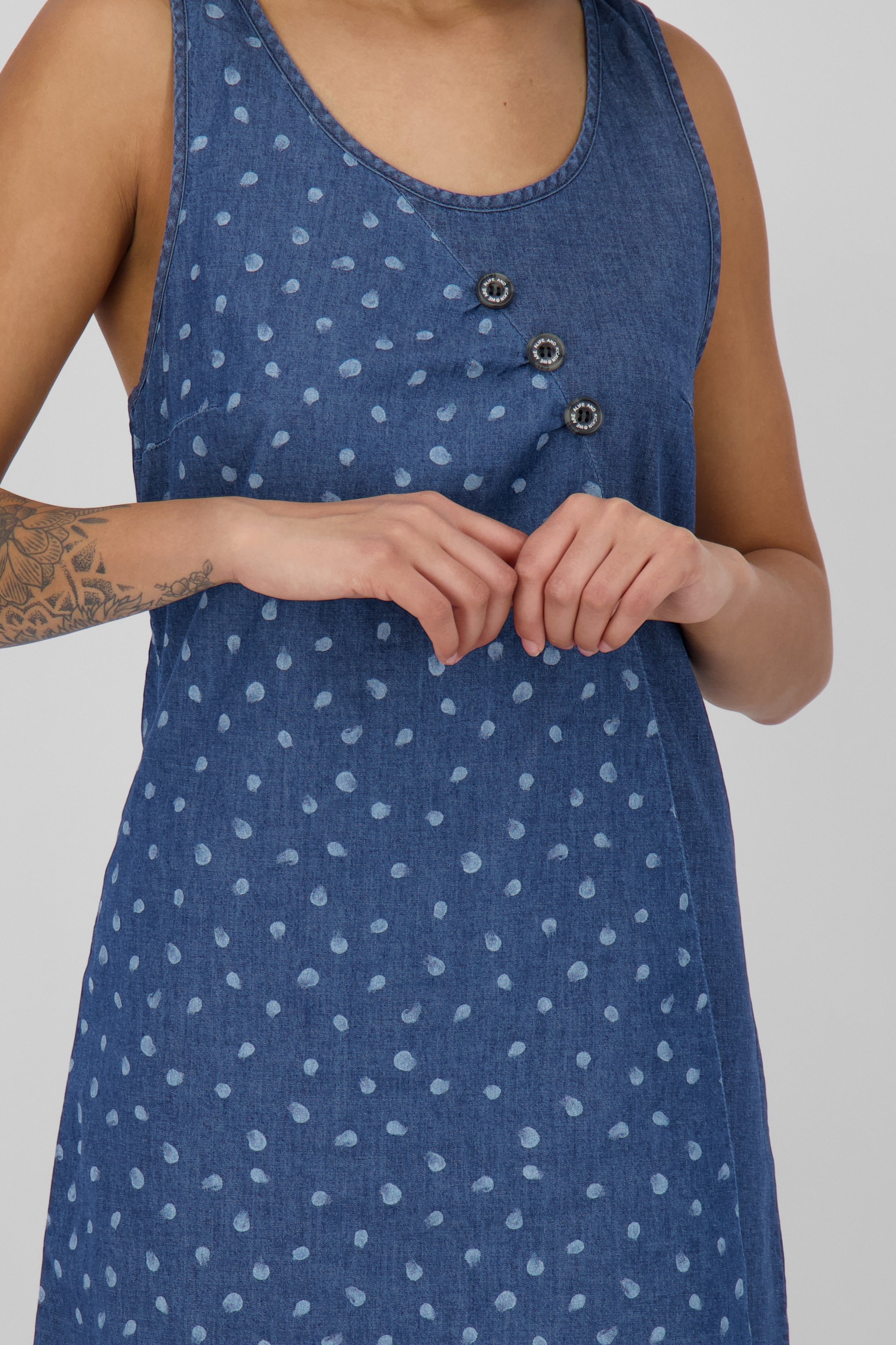 Alife & Kickin Sommerkleid »Damen CameronAK DNM B«