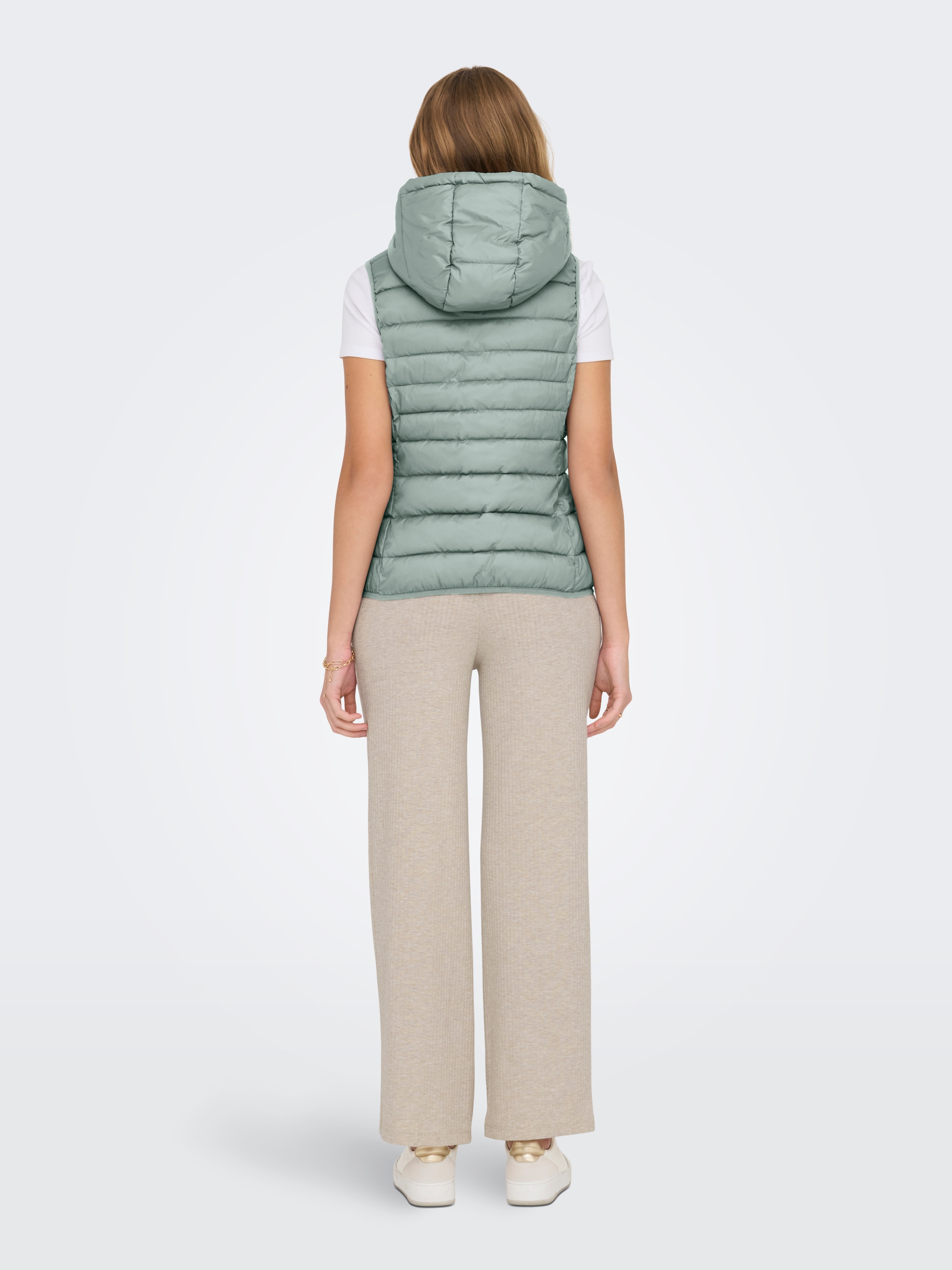 ONLY »ONLNEWTAHOE HOOD WAISTCOAT OTW NOOS« Kunstfaser