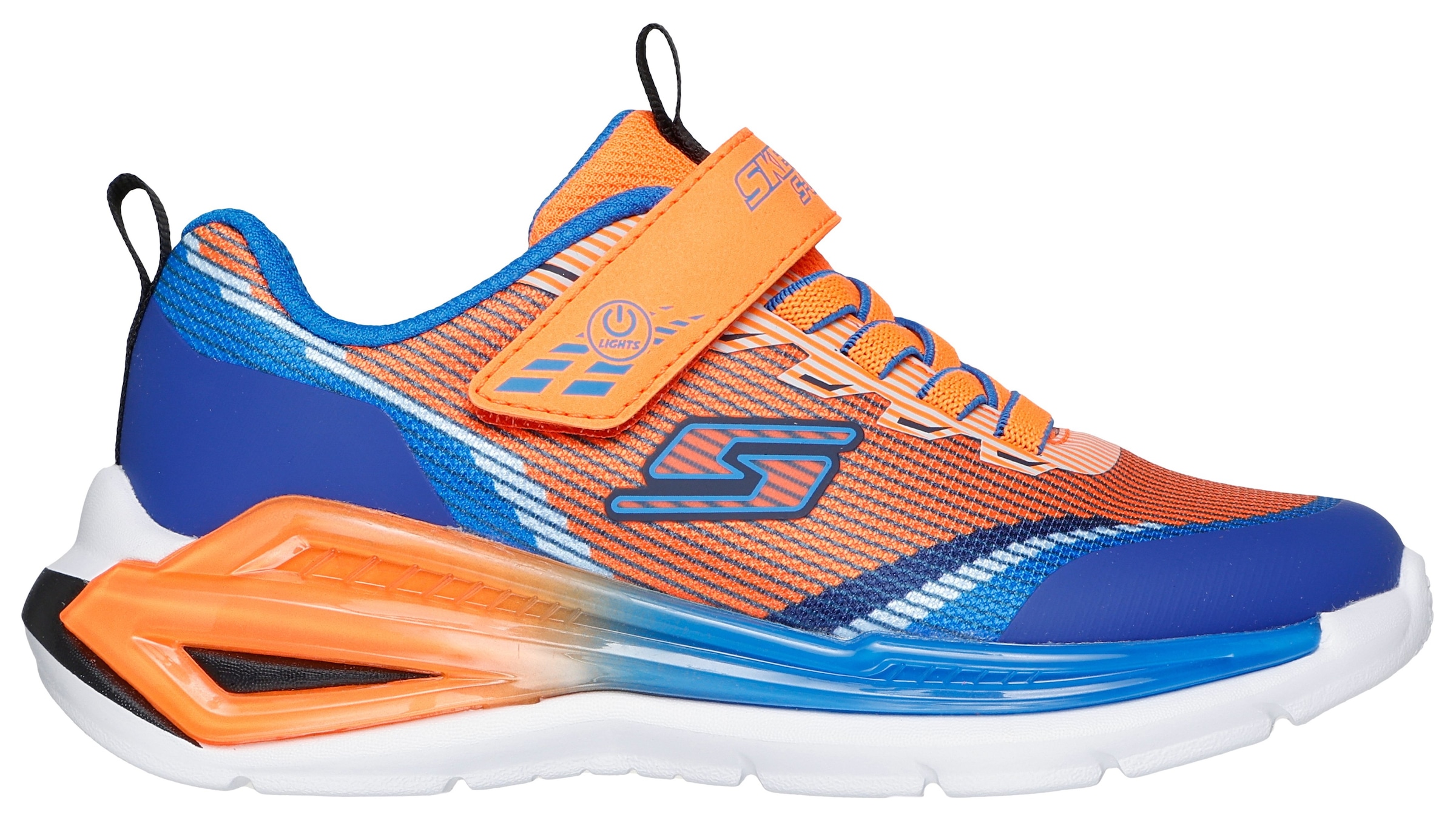 Skechers Sneaker »TRI-NAMICS 2.0«, Klettschuh mit Gummizug, Größenschablone zum Download