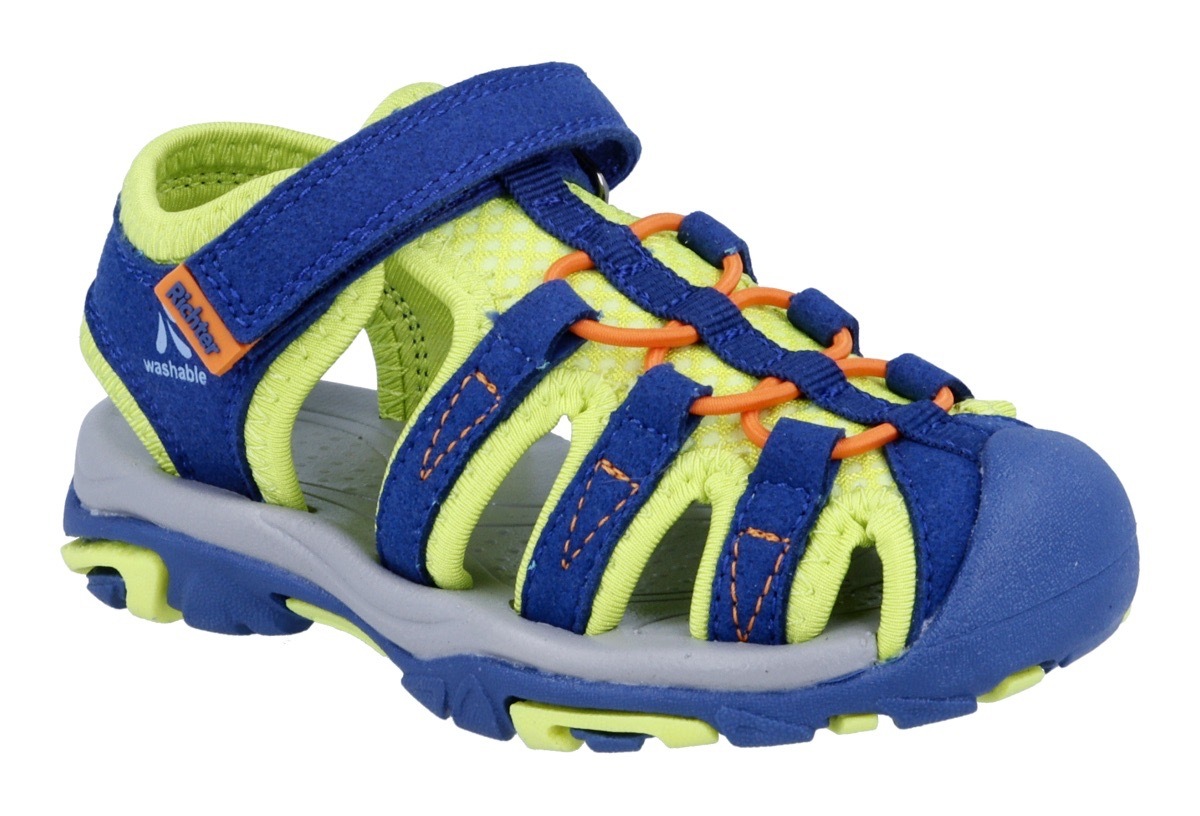 Richter Sandale »Boulder«  Sommerschuh, Riemchensandale, Größenschablone zum Download, mit WMS