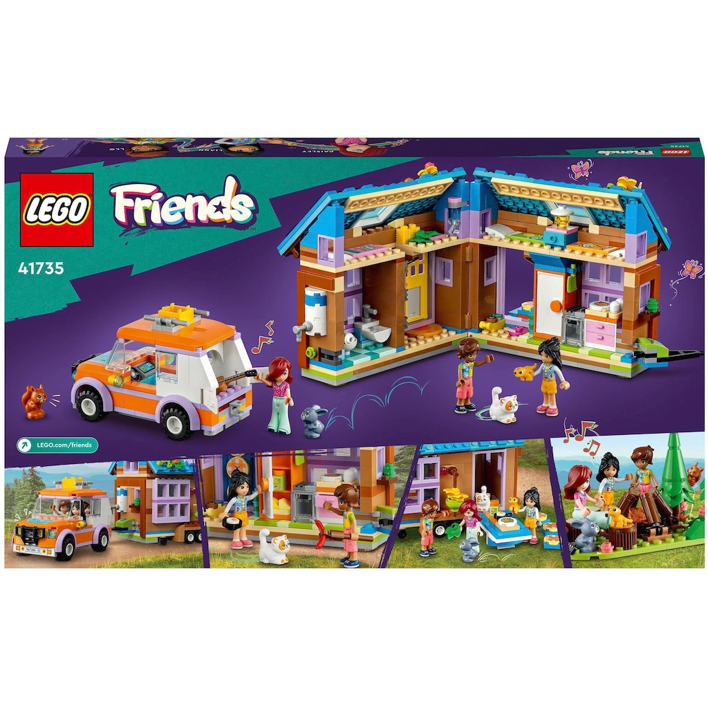 LEGO® Konstruktionsspielsteine »Mobiles Haus (41735), LEGO® Friends«, (785 St.)