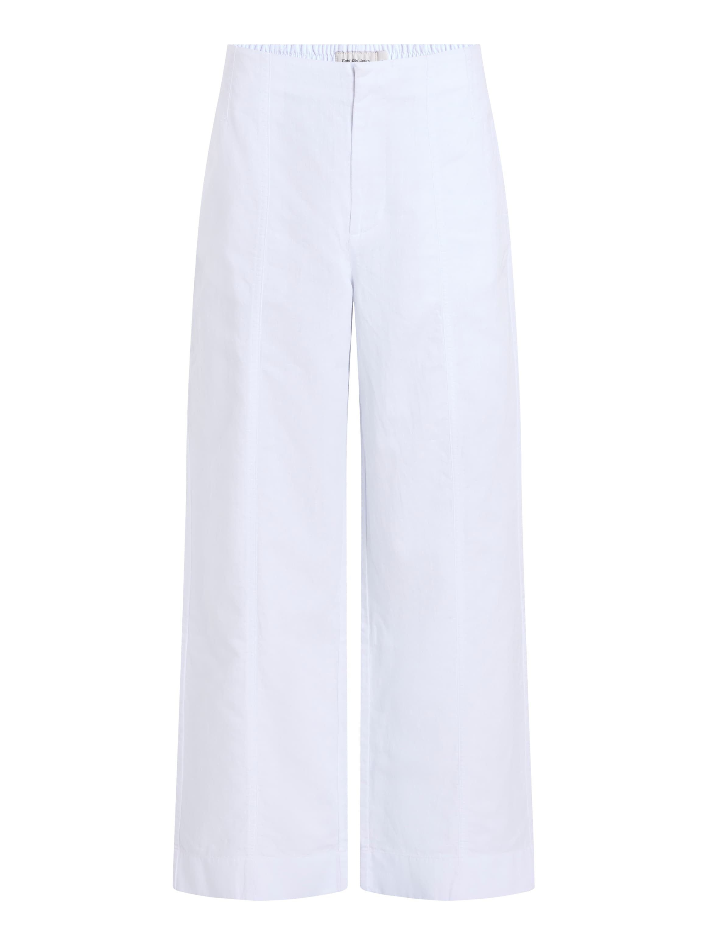 Calvin Klein Jeans Leinenhose »SOFT LINEN PANT«, mit Logo-Label