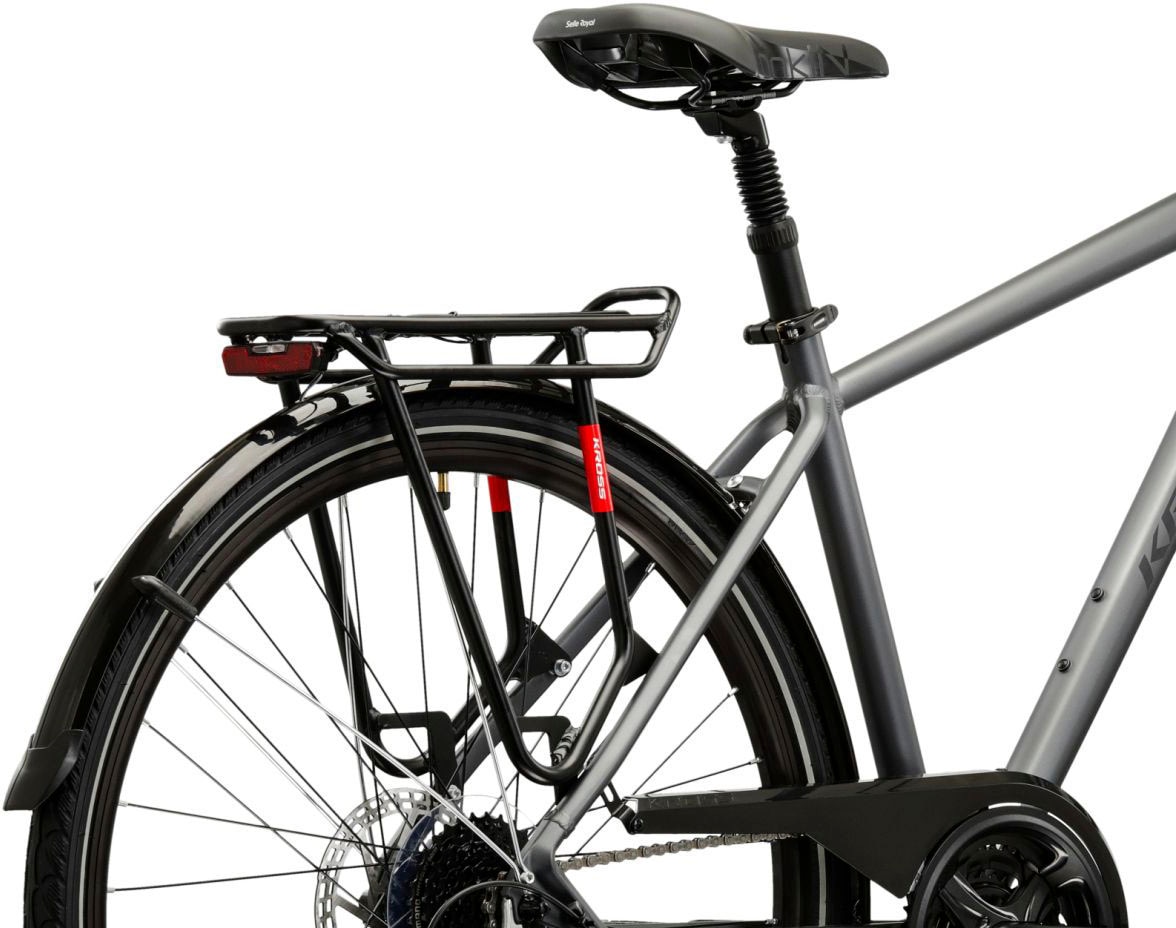 Kross Trekkingrad »Trekkingrad Trans 4.0 grau 8 Gänge«, 8 Gang, Shimano, ACERA M3020 Schaltwerk