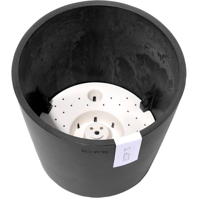 ECOPOTS Blumentopf »AMSTERDAM Dark Grey«, BxTxH: 20x20x17,5 cm, mit  Wasserreservoir online kaufen