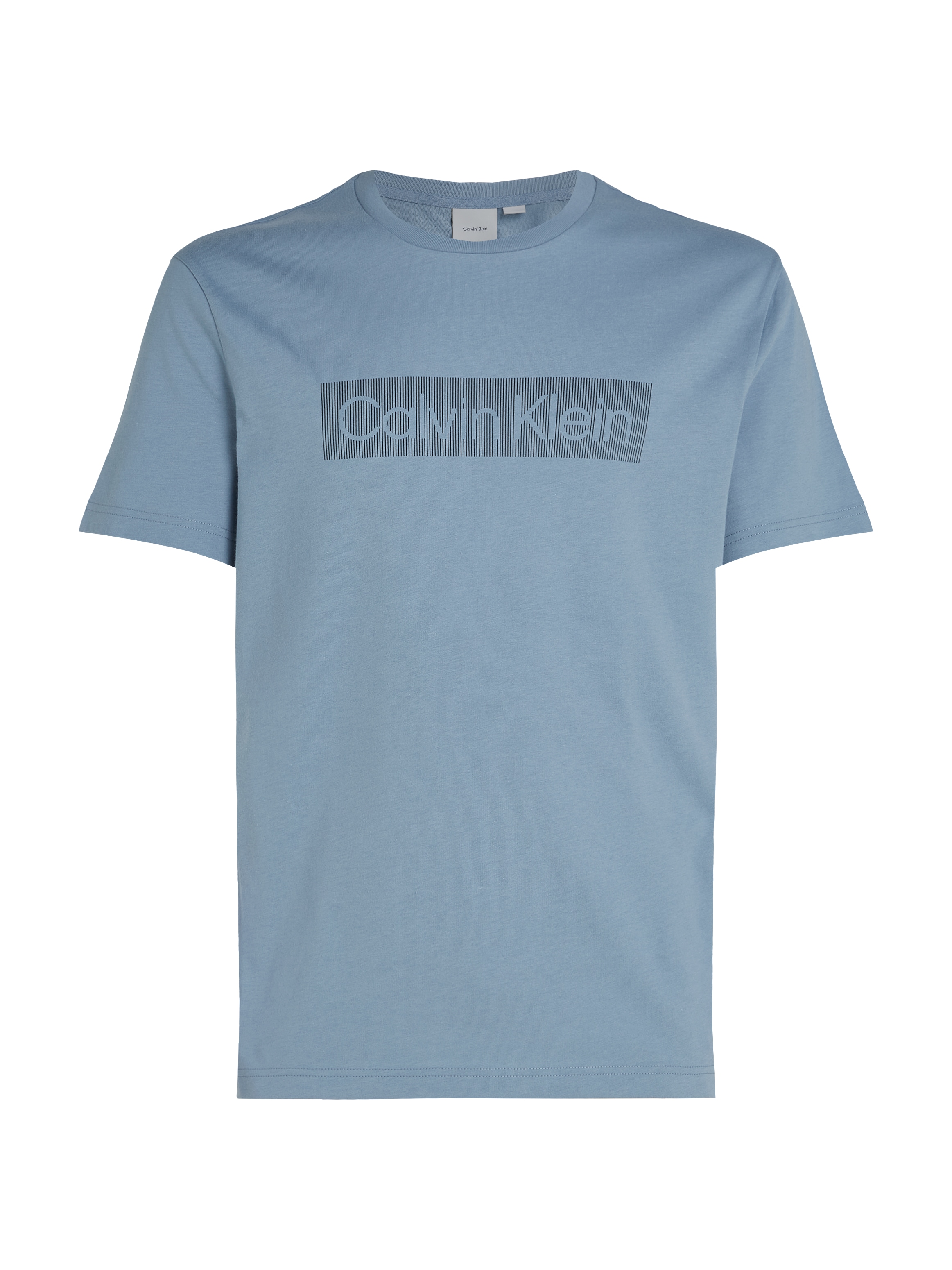 Calvin Klein T-Shirt »BOX STRIPED LOGO T-SHIRT«, mit Logoschriftzug