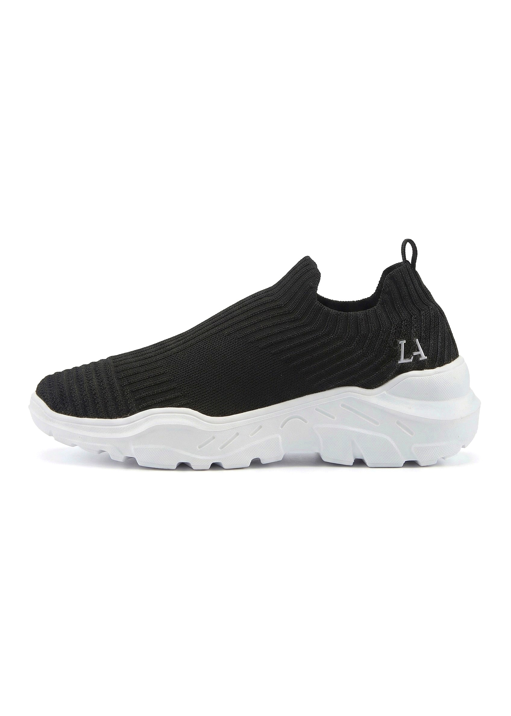 LASCANA Sneaker »Slip-On-Sneaker,«  Halbschuh, Slipper, Freizeitschuh zum Reinschlüpfen VEGAN