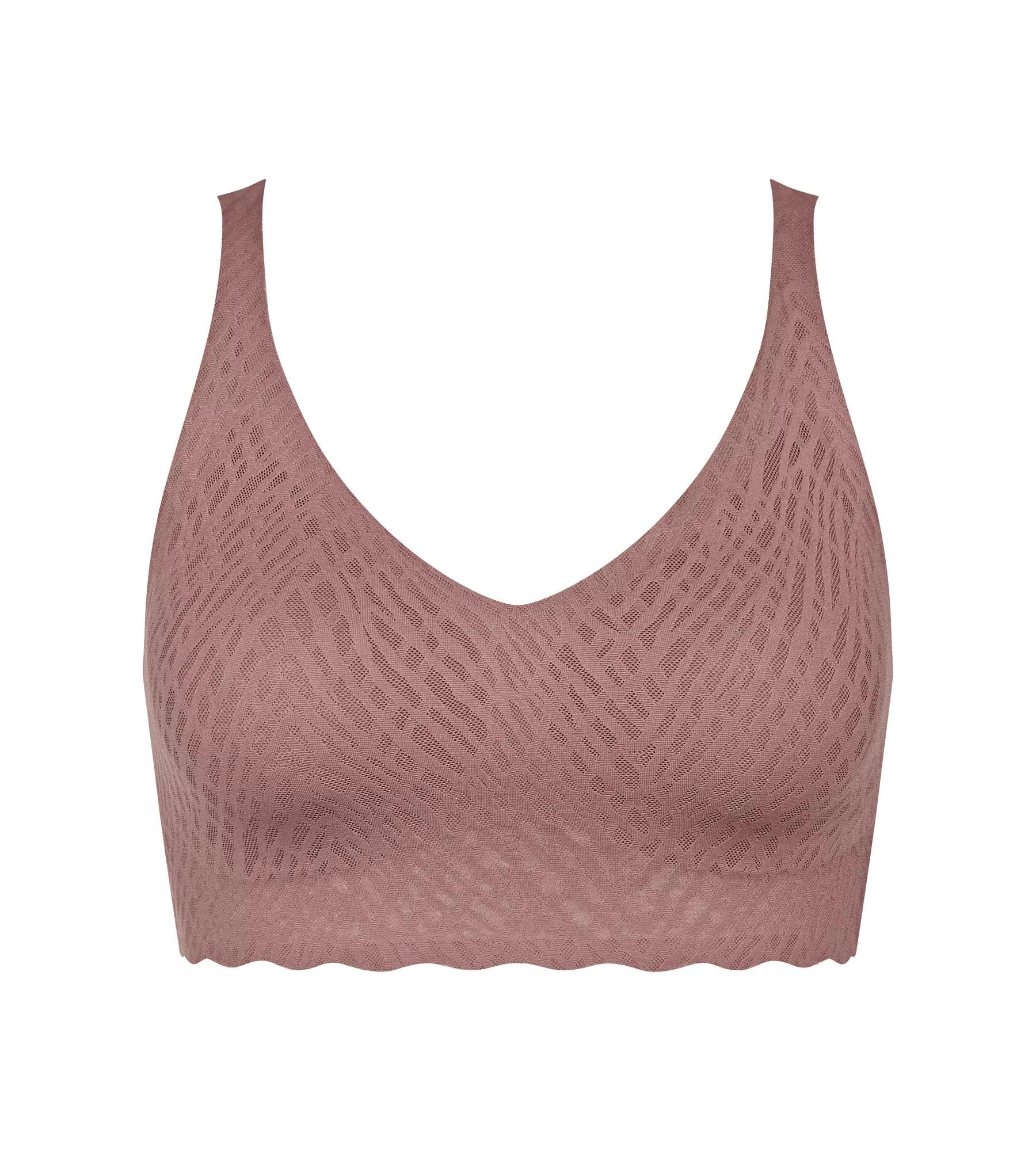 sloggi Bralette »ZERO Feel Bliss« herausnehmbare, atmungsaktive Pads, Stretch-Spitze, mittlerer Halt