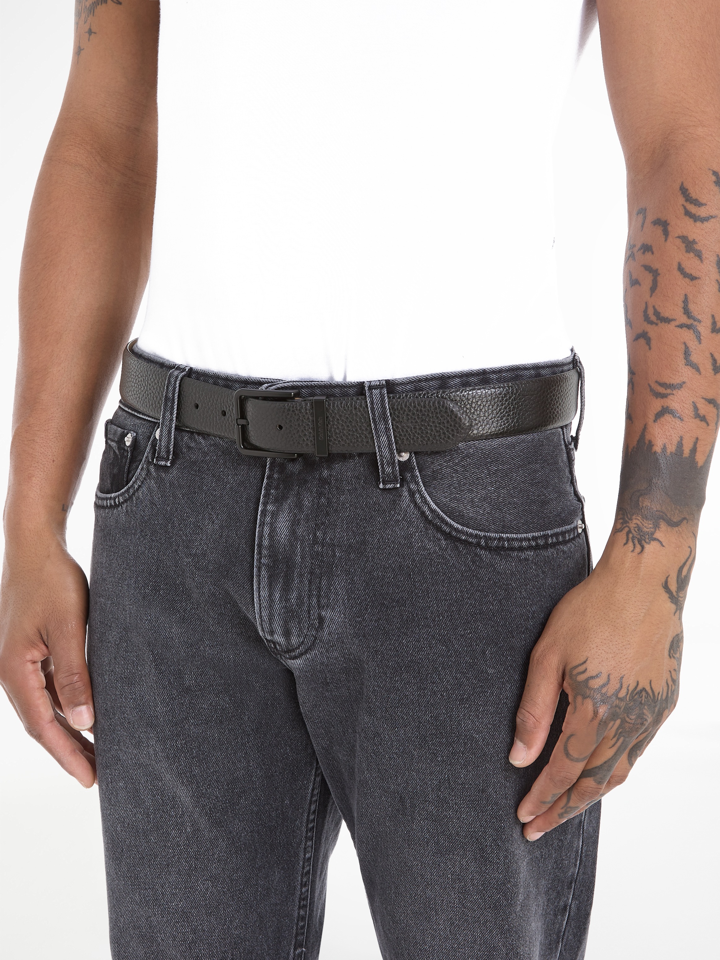 Calvin Klein Ledergürtel »CK WARMTH PLUS PB 35MM«