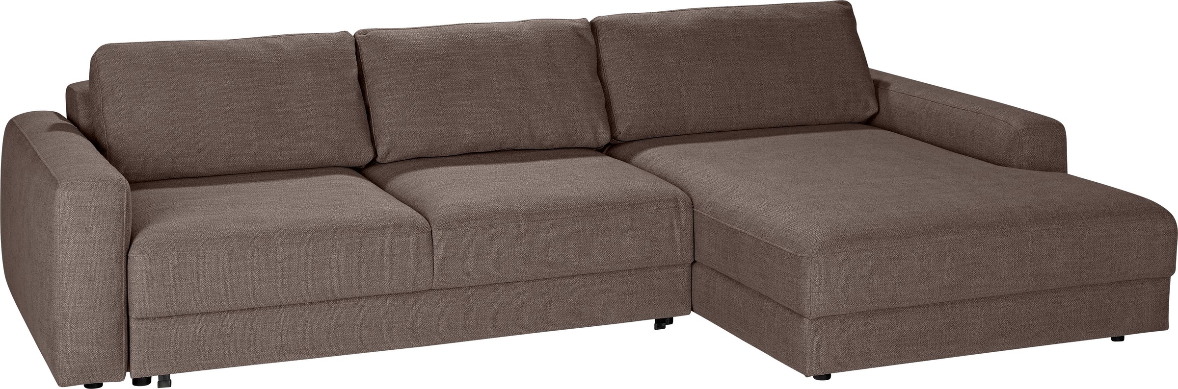 TRENDMANUFAKTUR Ecksofa »Bourbon II, mit extratiefer Sitzfläche und extrabr günstig online kaufen