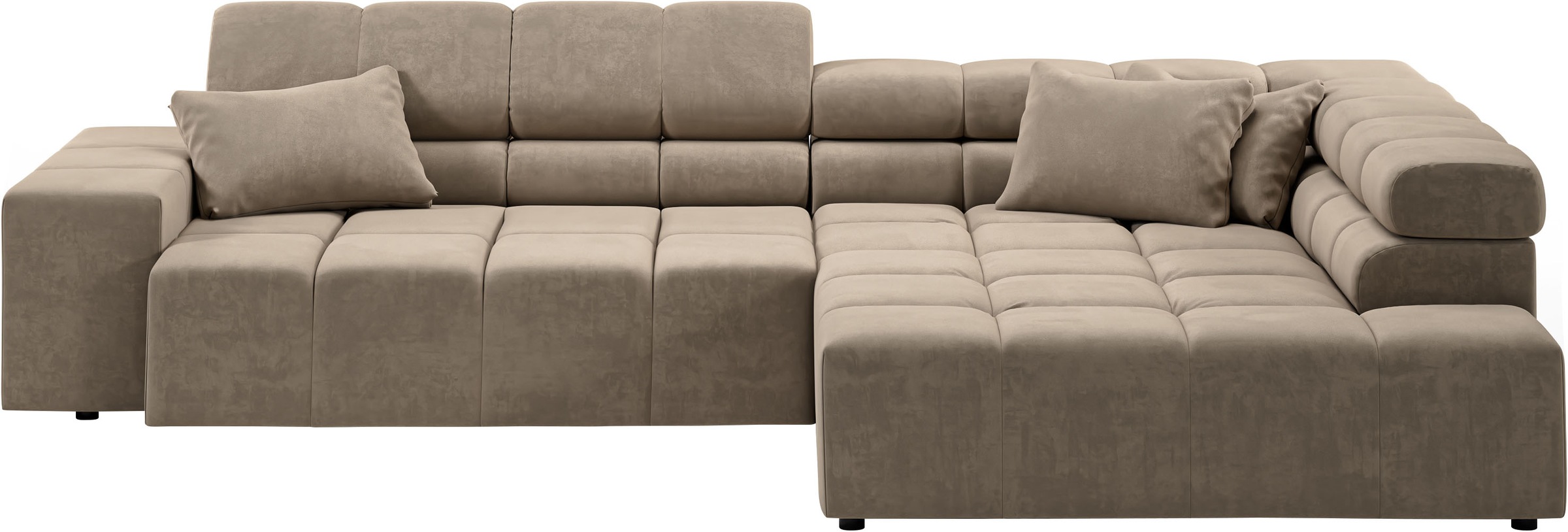 INOSIGN Ecksofa »Ancona incl. Kopfteilverstellung, OTTOs Choice, Breite 319 günstig online kaufen