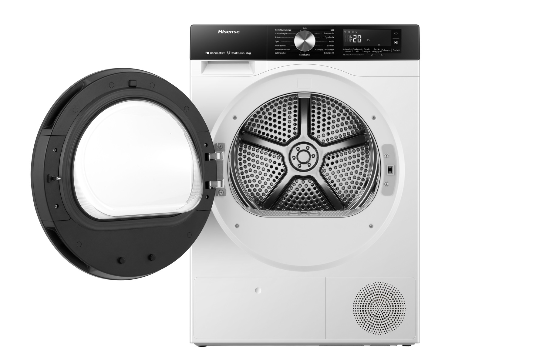 Hisense Wärmepumpentrockner »DH3S802BW3« 3S Serie 8kg Fassungsvermögen