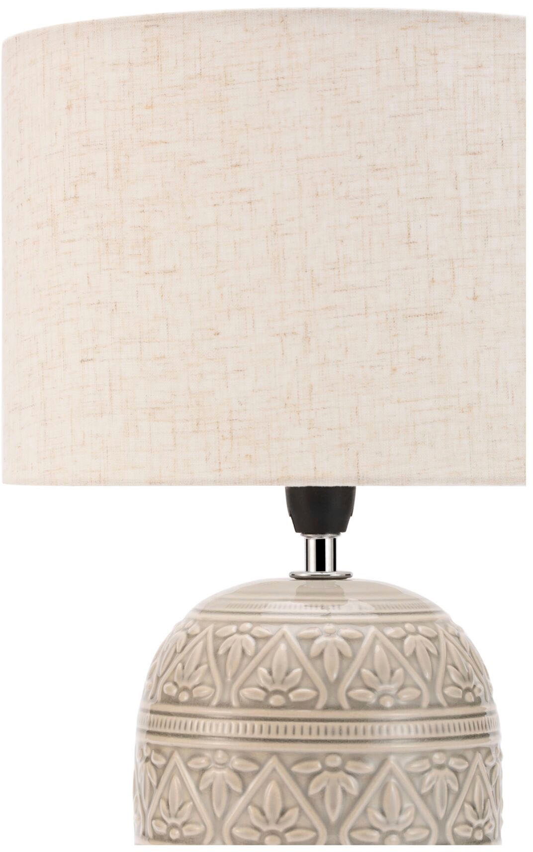 Pauleen Tischleuchte »Tender Pearl max20W Beige 230V Stoff/Keramik«, 1 flammig, Leuchtmittel E14 | ohne Leuchtmittel, E14