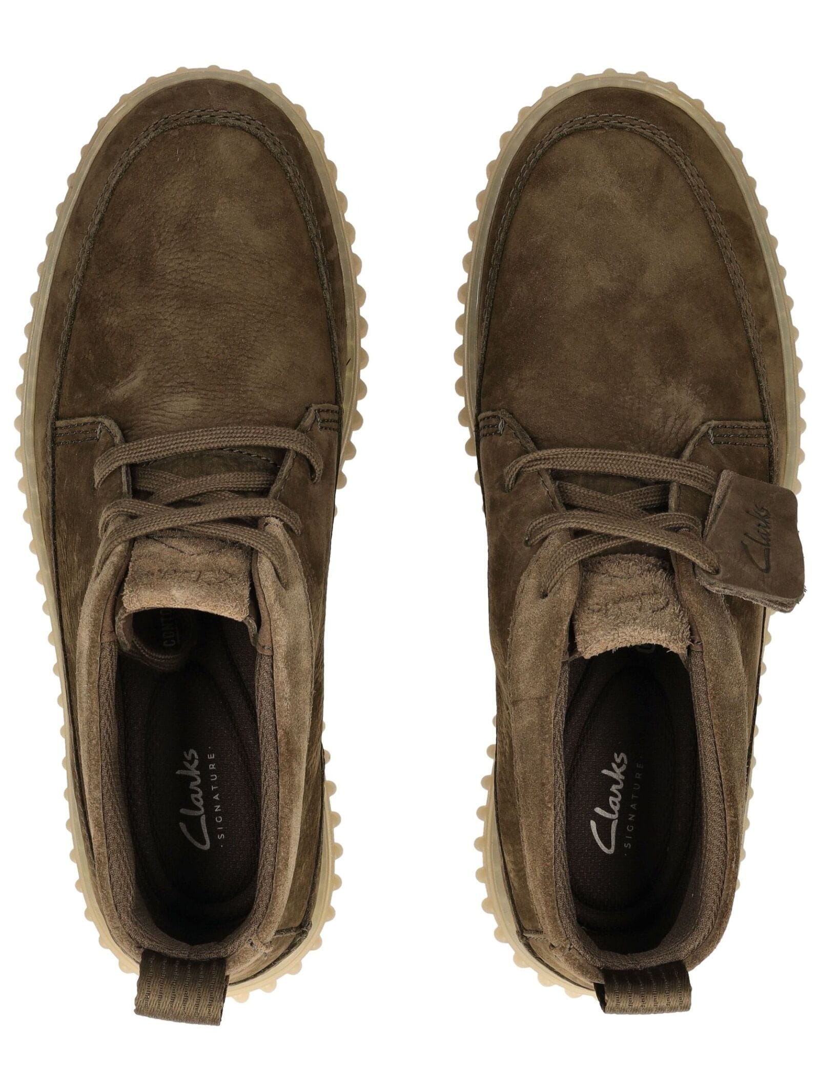 Clarks Schnürstiefelette »Clarks Stiefelette Nubukleder«