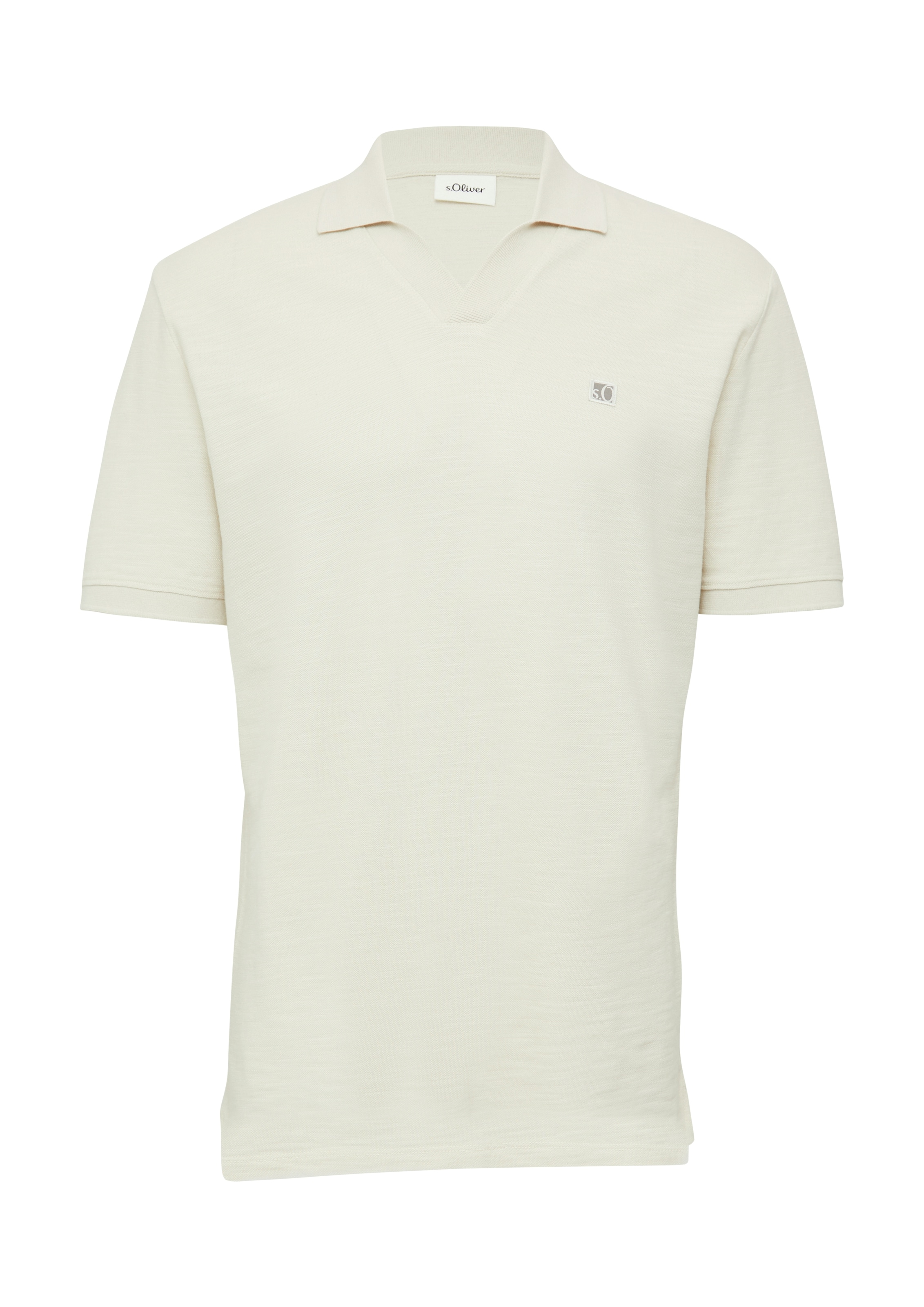 s.Oliver Poloshirt, mit Logo Stickerei