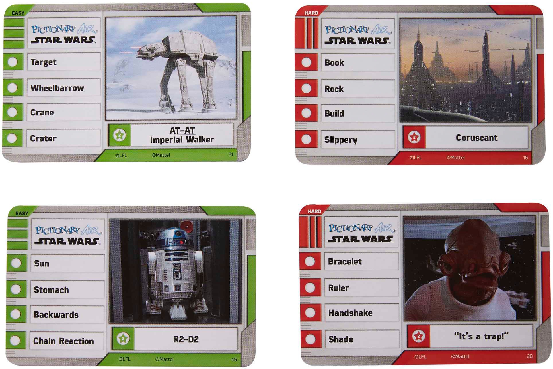 Mattel games Spiel »Pictionary Air Star Wars«