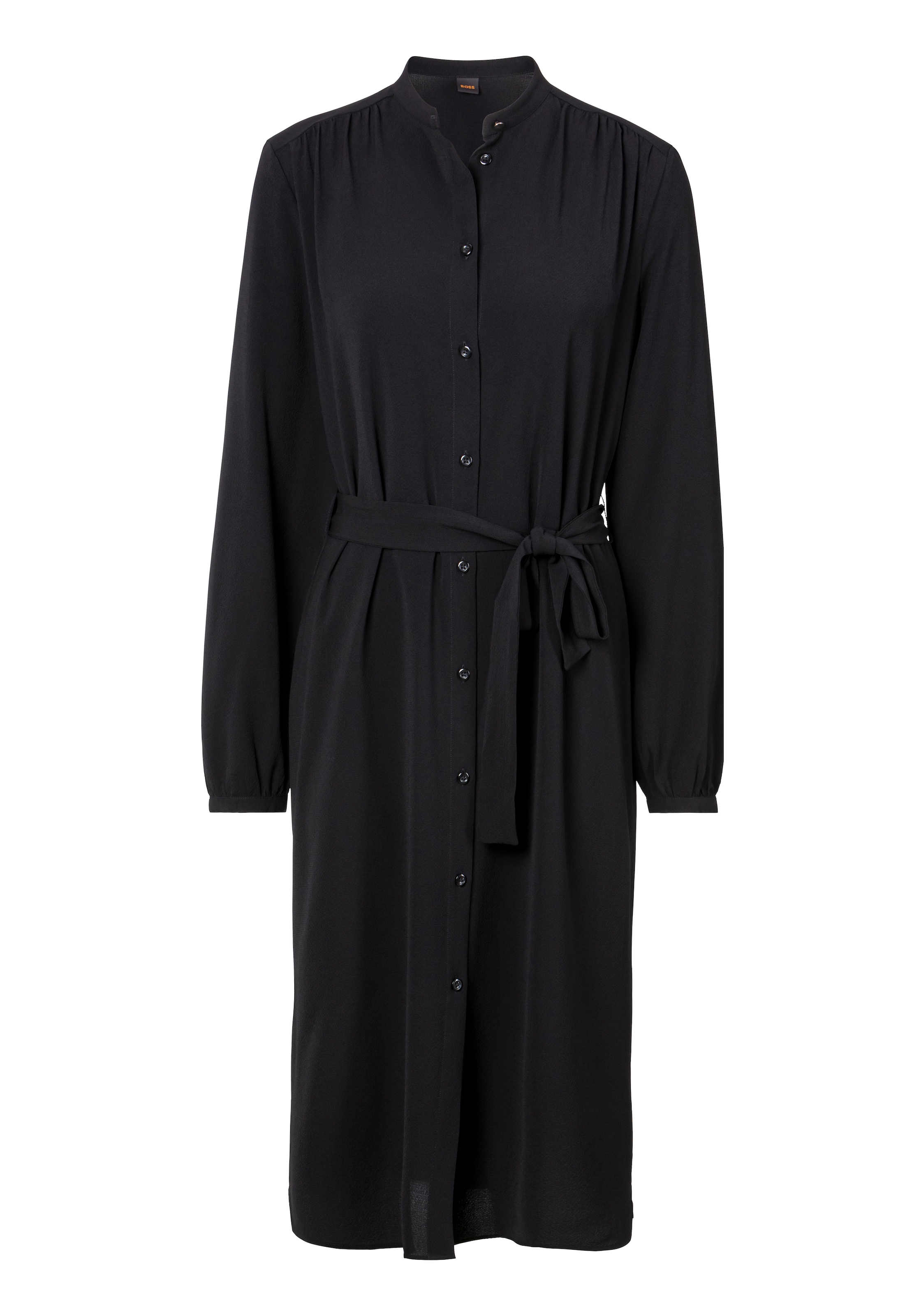 BOSS ORANGE Blusenkleid »Deborah Premium Damenmode«, mit Bindeband