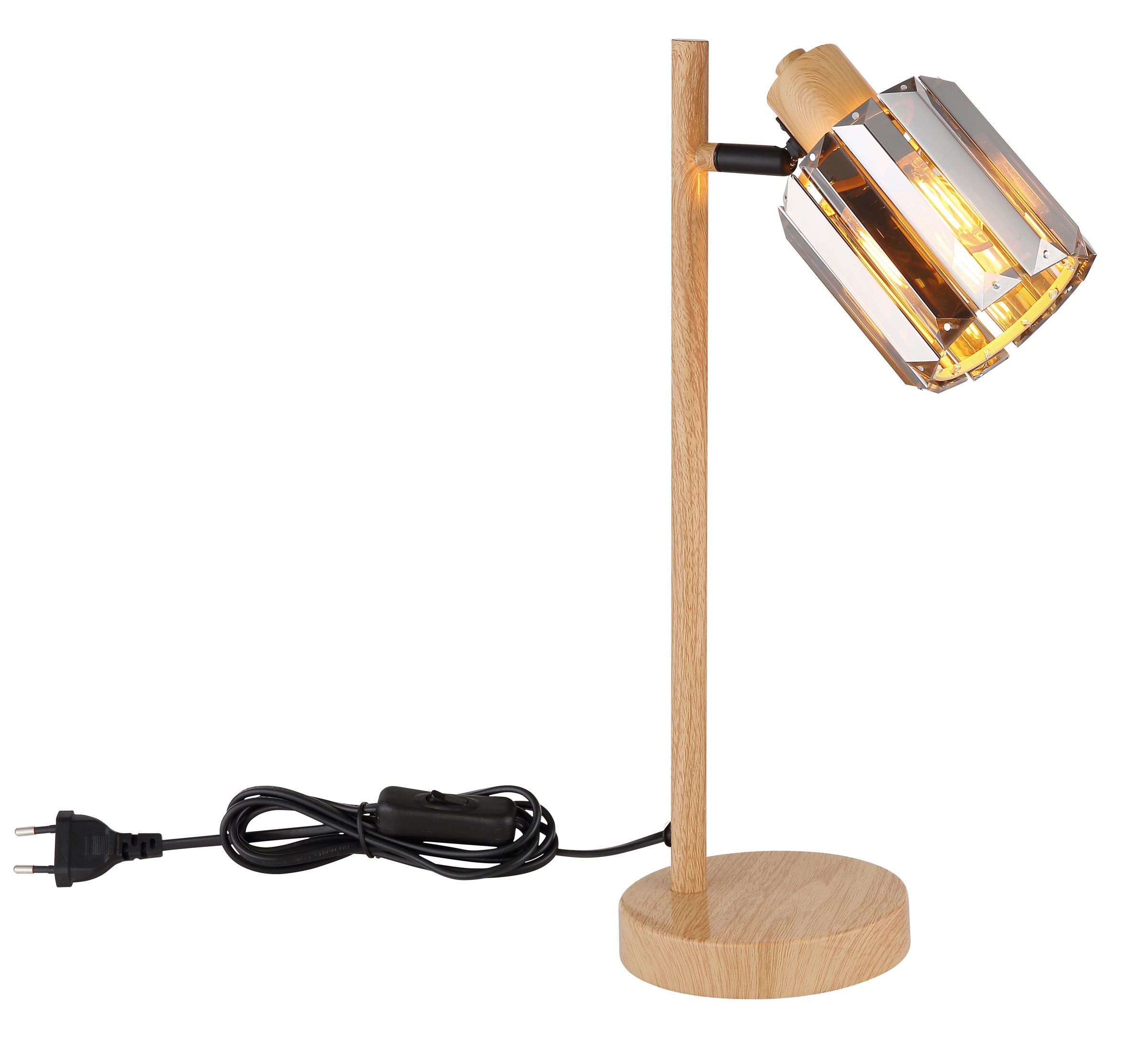 NOWA LED Tischleuchte »RUN«, 1 flammig, Leuchtmittel E14 | ohne Leuchtmittel, geeignet für E14-Fassung, Abmessungen 150x130x400