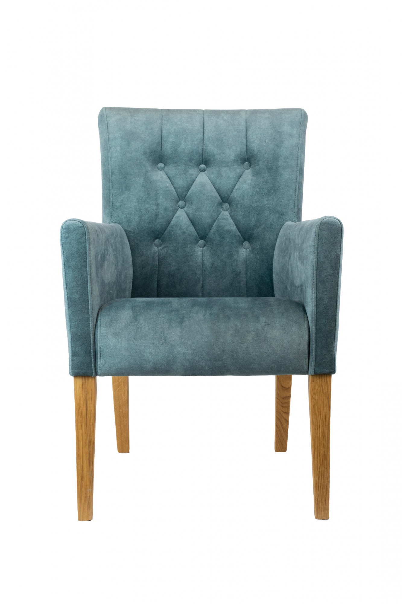 Home affaire Armlehnstuhl »Cortega Esszimmerstuhl mit Knopfheftung« () 1 St günstig online kaufen