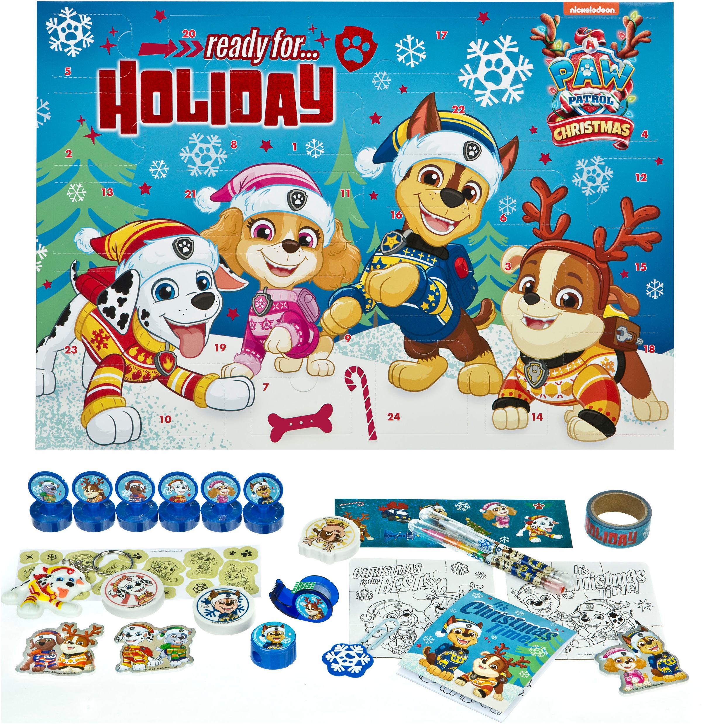 UNDERCOVER Spielzeug-Adventskalender »Paw Patrol«, ab 6 Jahren