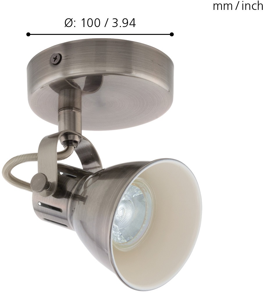 EGLO LED Wandleuchte »SERAS«, 1 flammig, Leuchtmittel LED-Board-GU10   LED günstig online kaufen