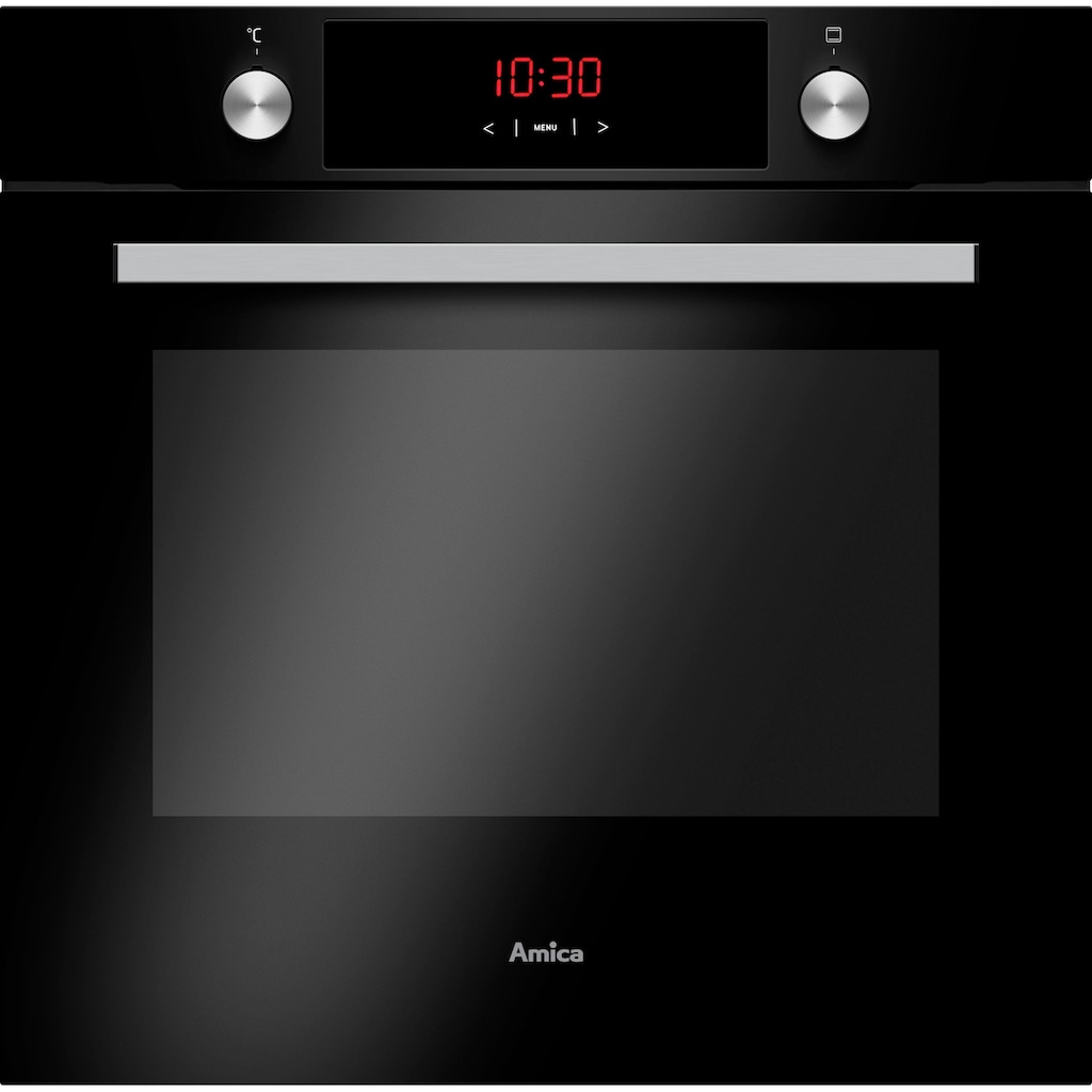 Amica Einbaubackofen »EBX 943 610 SM«, EBX 943 610 SM, mit 1-fach-Teleskopauszug, Simple Steam