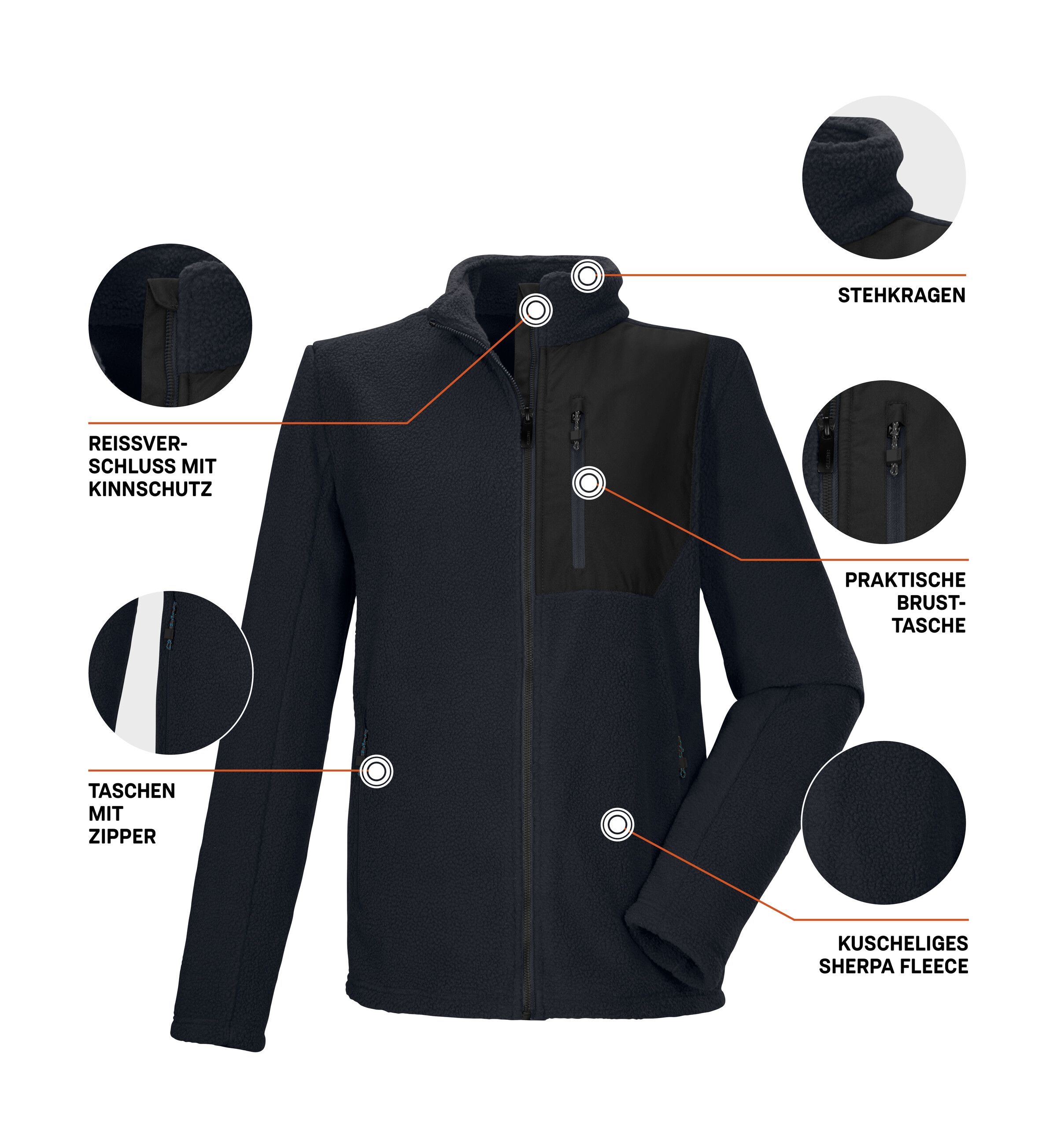 Killtec Fleecejacke »KOW 105 MN FLC JCKT«