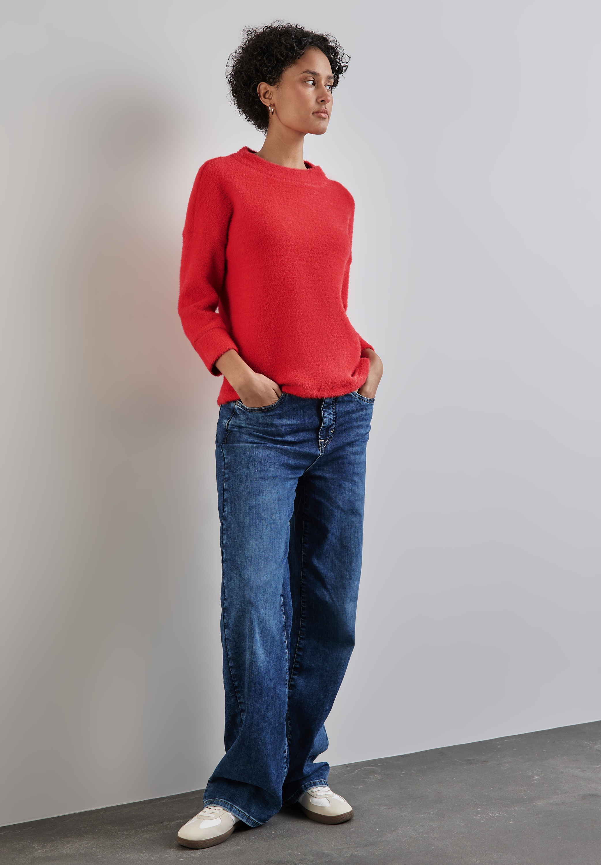 STREET ONE 3/4-Arm-Shirt, mit Rollkragen
