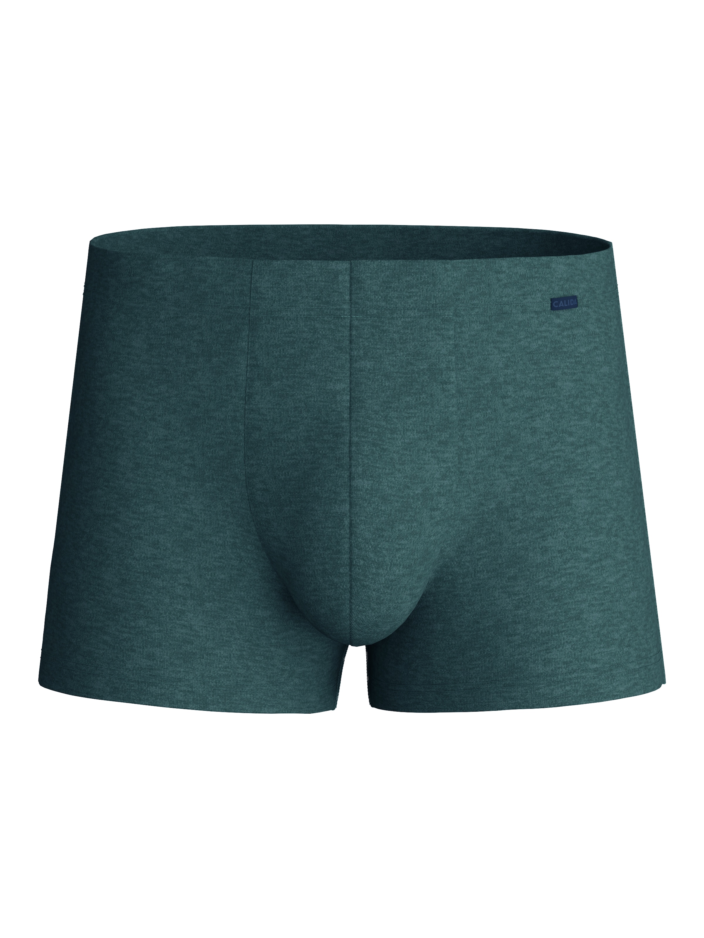 CALIDA Trunk »Cotton Sporty« stoffüberzogener Bund, Single Jersey, elastisch, kurzes Bein