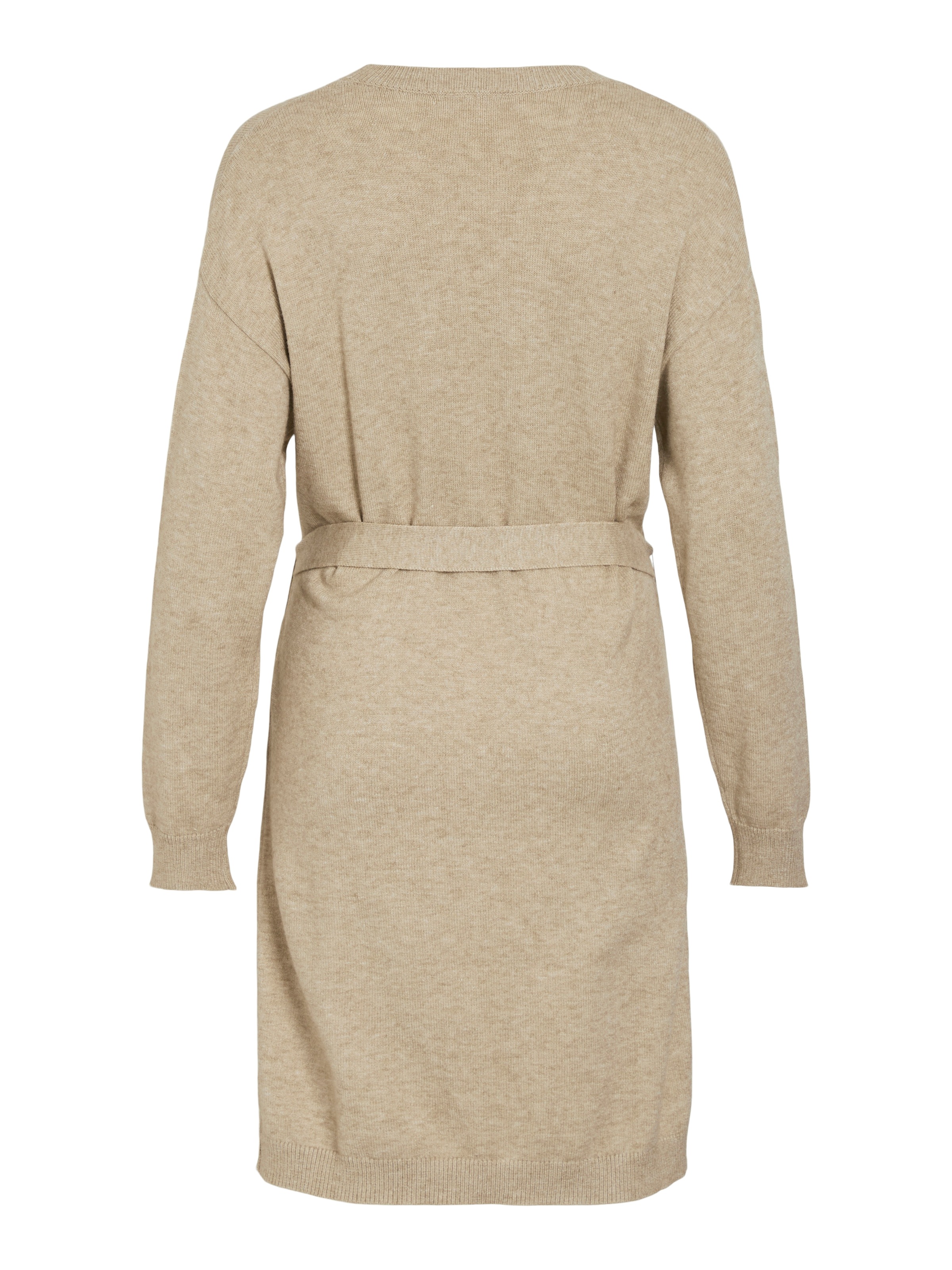 Vila Strickkleid »VIRIL O-NECK L/S BELT KNIT DRESS - NOOS«