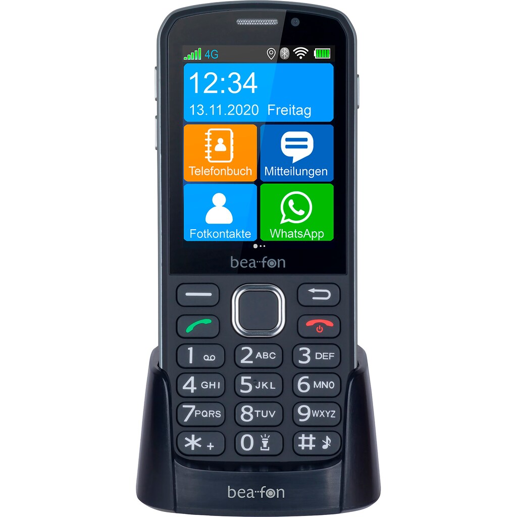 Beafon Smartphone »SL860 Touch (4G)«, (7,11 cm/2,8 Zoll, 4 GB Speicherplatz, 8 MP Kamera)