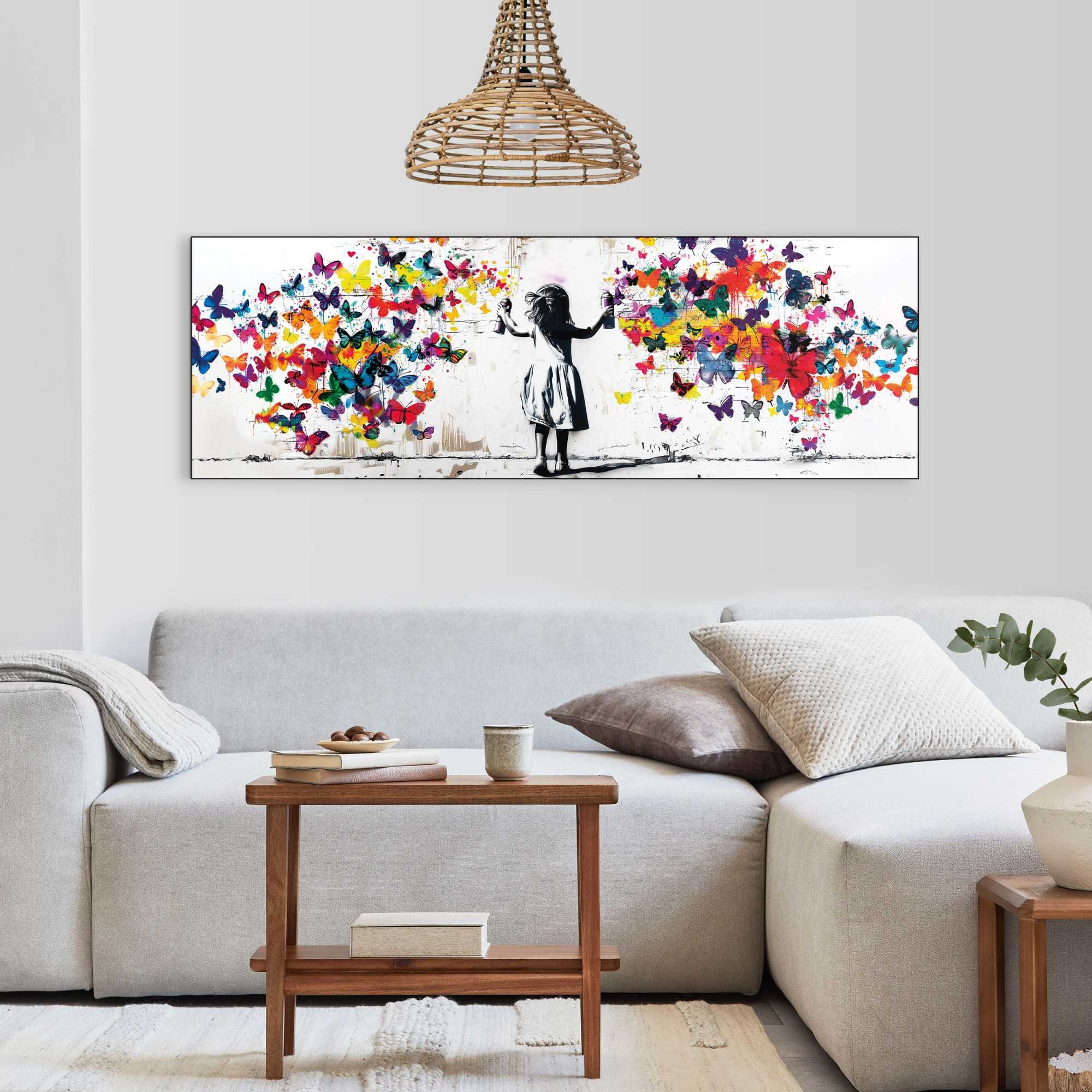 Reinders! Wandbild »Wolke von Schmetterlingen«, Kinderzimmer - Mädchen - Me günstig online kaufen