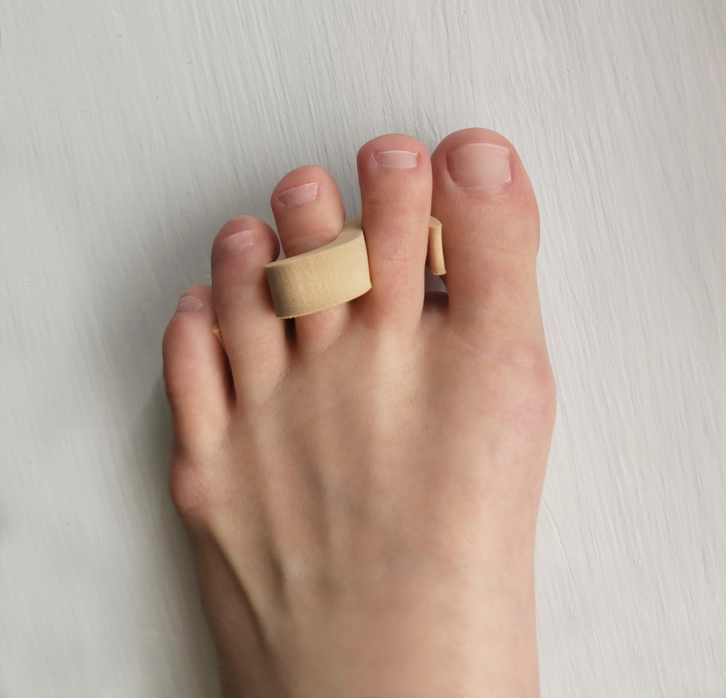 Fußgut Hammerzehen-Korrektor »Wellenpolster, nimmt den Druck von den Zehen, trennt die Zehen« hautfreundlich, weich, reduziert Reibung,bei Schwielen und Hühneraugen