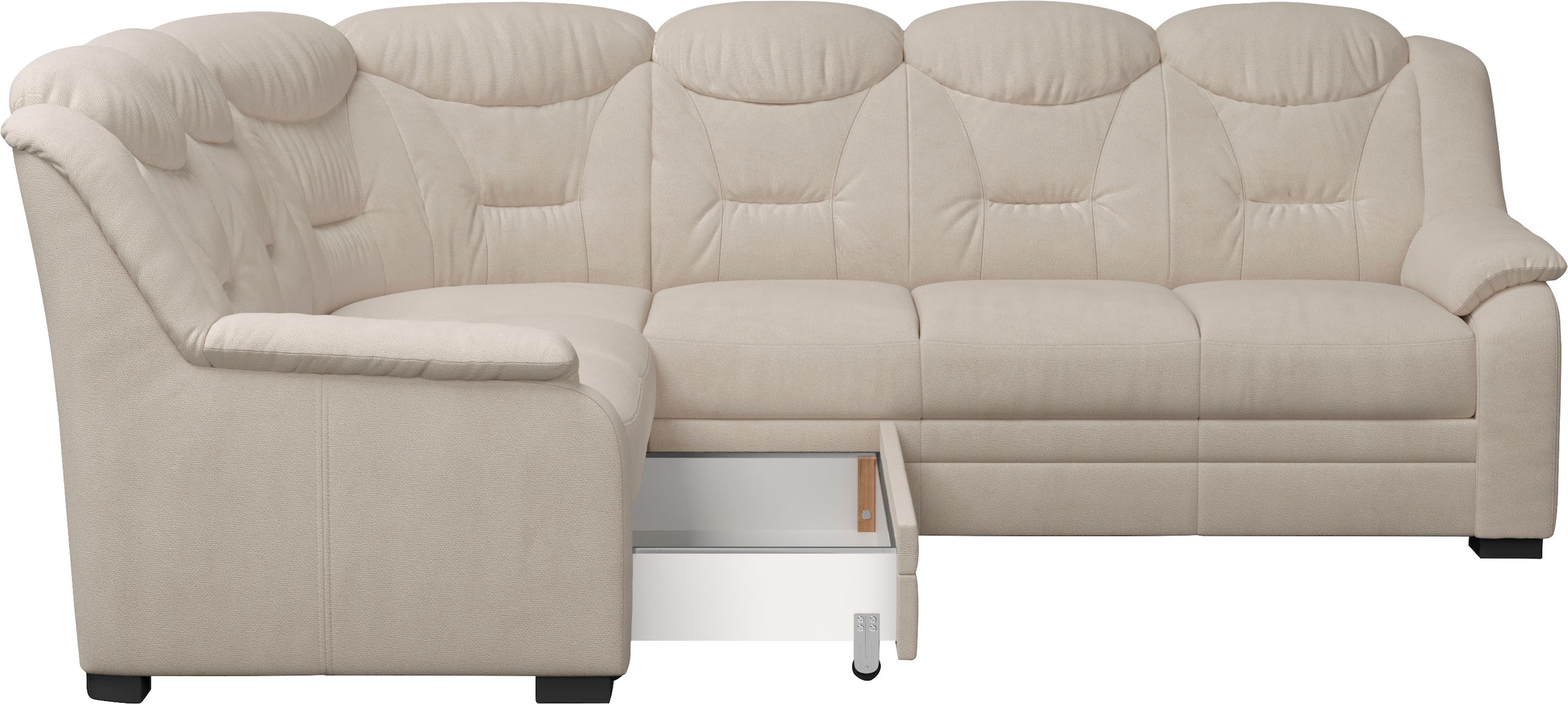 COTTA Ecksofa »Marcus L-Form«, wahlweise mit Bettfunktion & Stauraum