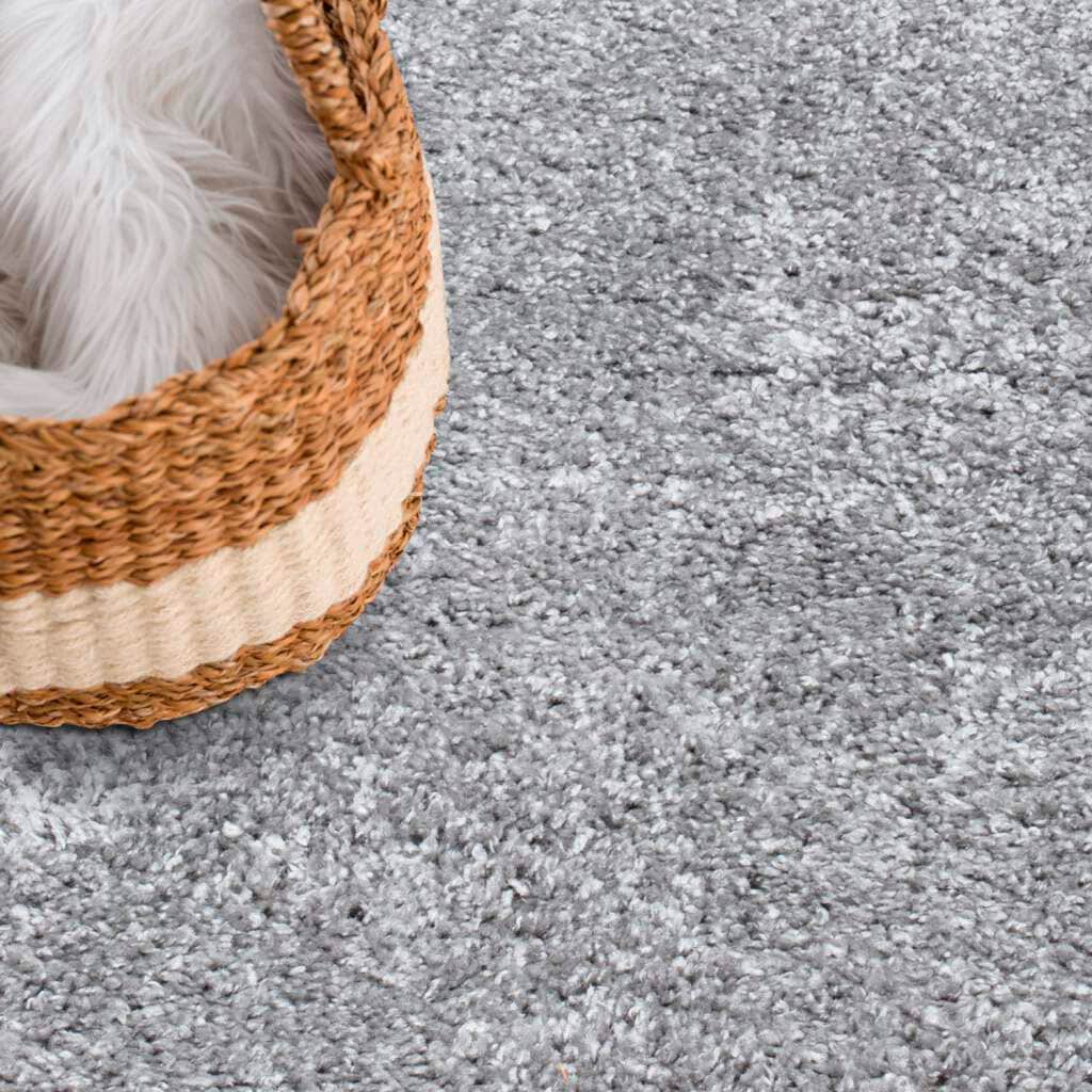 Carpet City Hochflor-Teppich »City Shaggy«, rund, 30 mm Höhe, Teppich Langflor, Uni, Shaggy, flauschig-weich