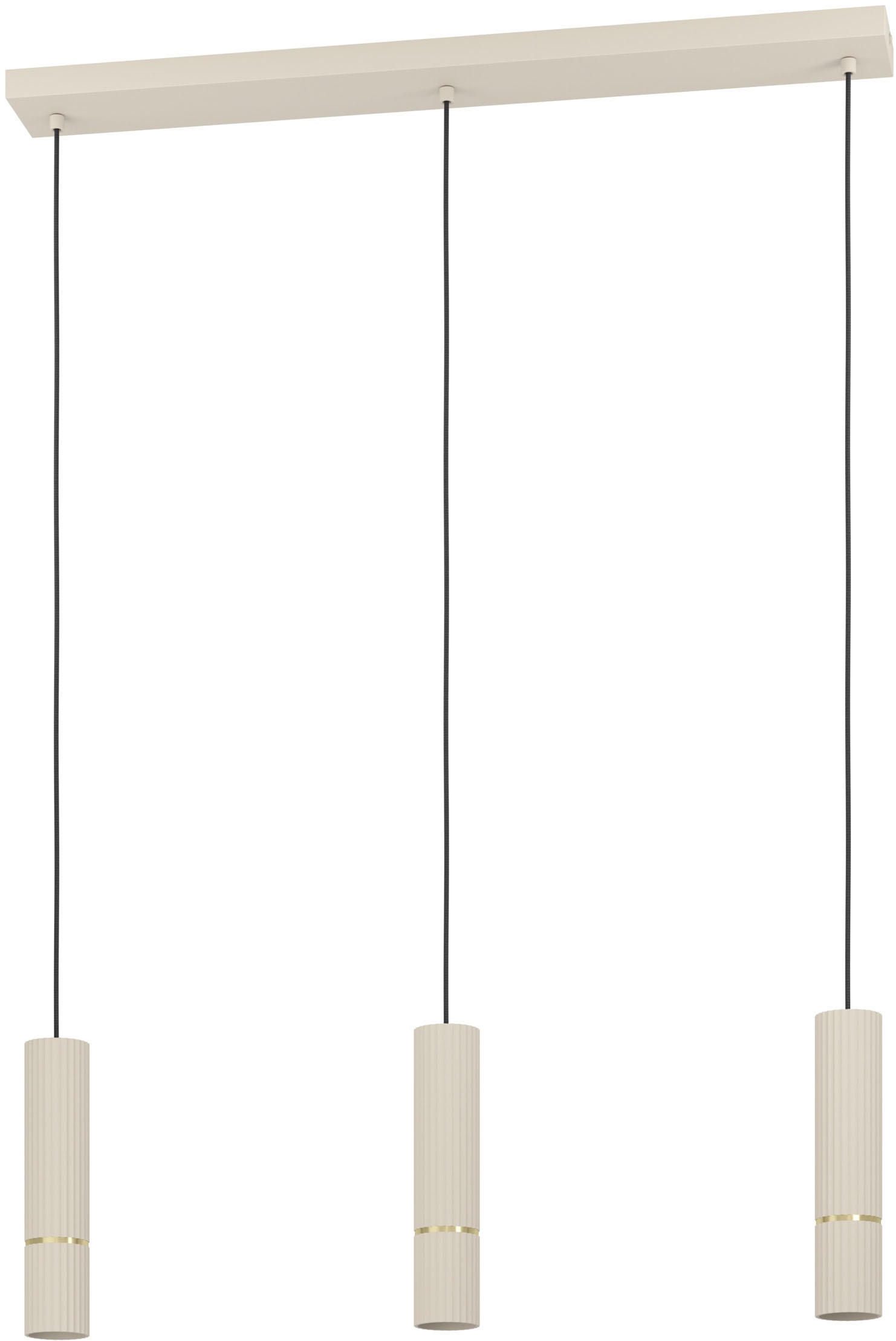 EGLO Hängeleuchte »CAMINIA Pendellampe - Stahl - GU10 - 3X4,7W - IP20« GU10 günstig online kaufen