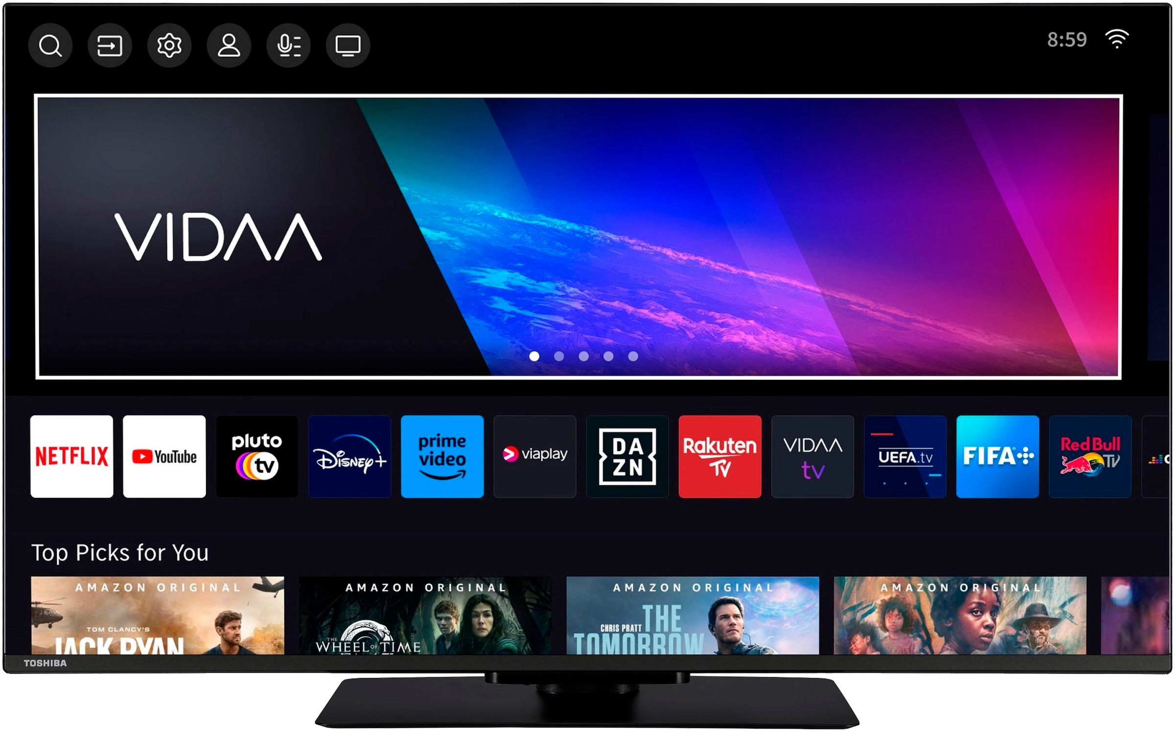 Toshiba LED-Fernseher »50UV3463DA« 126 cm/50 ″ Smart-TV