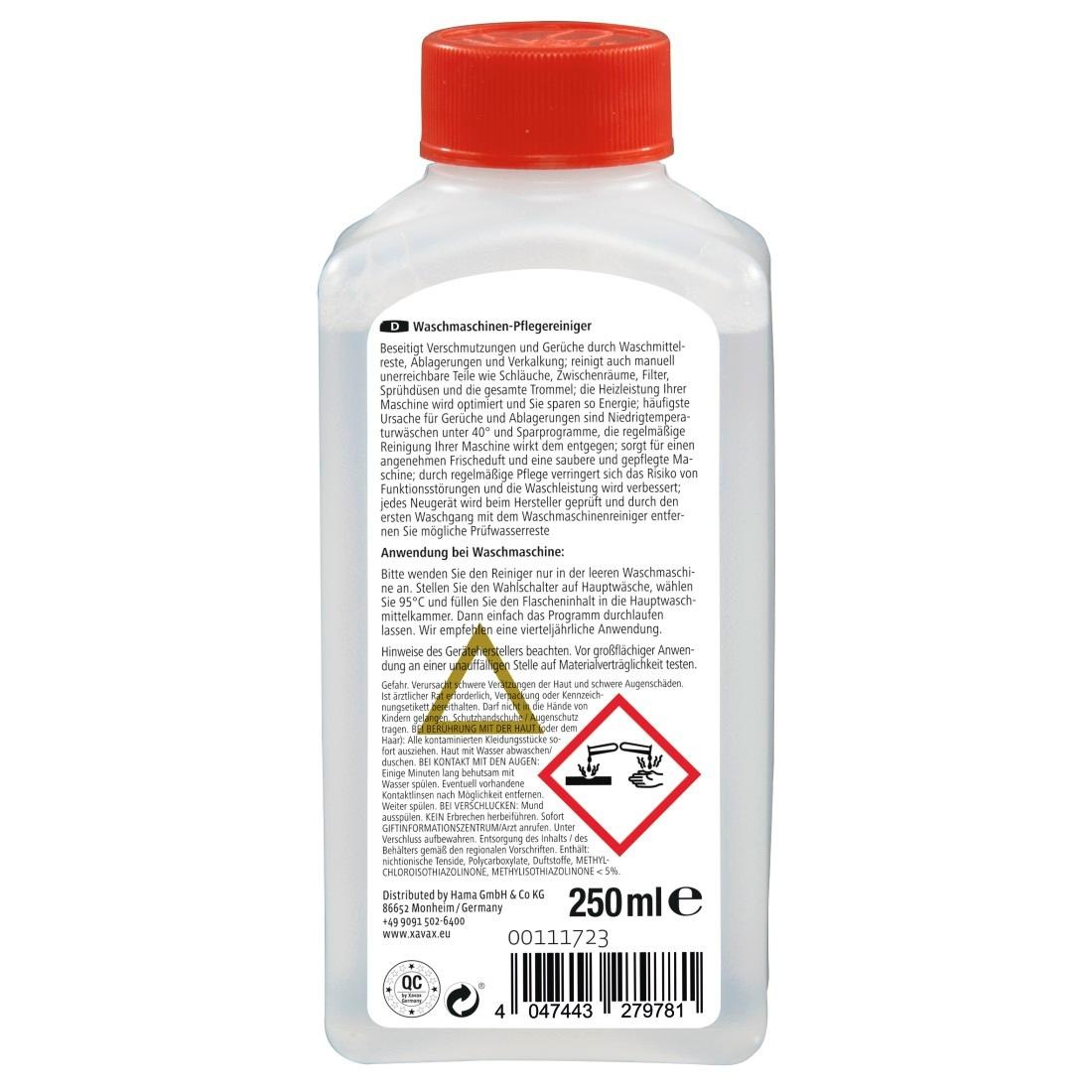 Xavax Reinigungs-Set »Waschmaschinen-Pflegereiniger mit Frischduft, 250 ml«