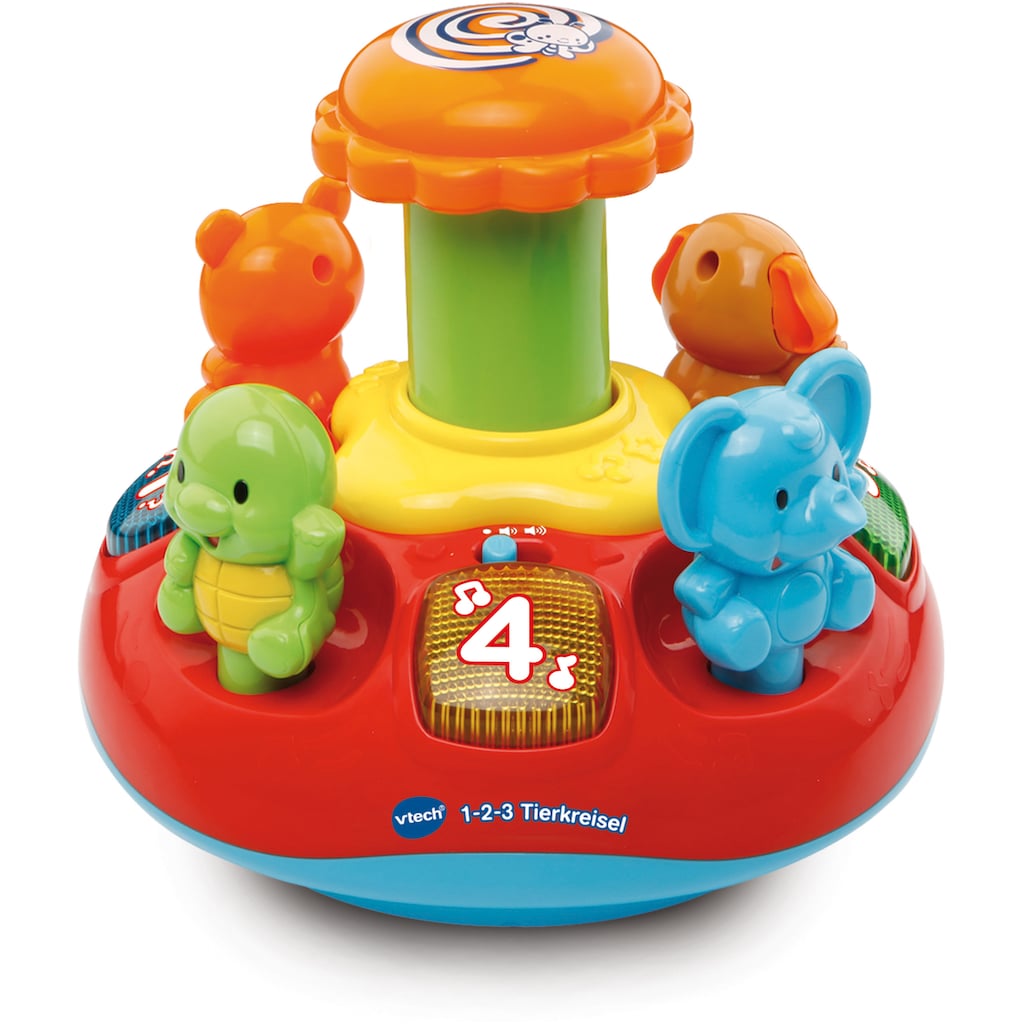 Vtech® Kreisel »VTechBaby, 1, 2, 3 - Tierkreisel«