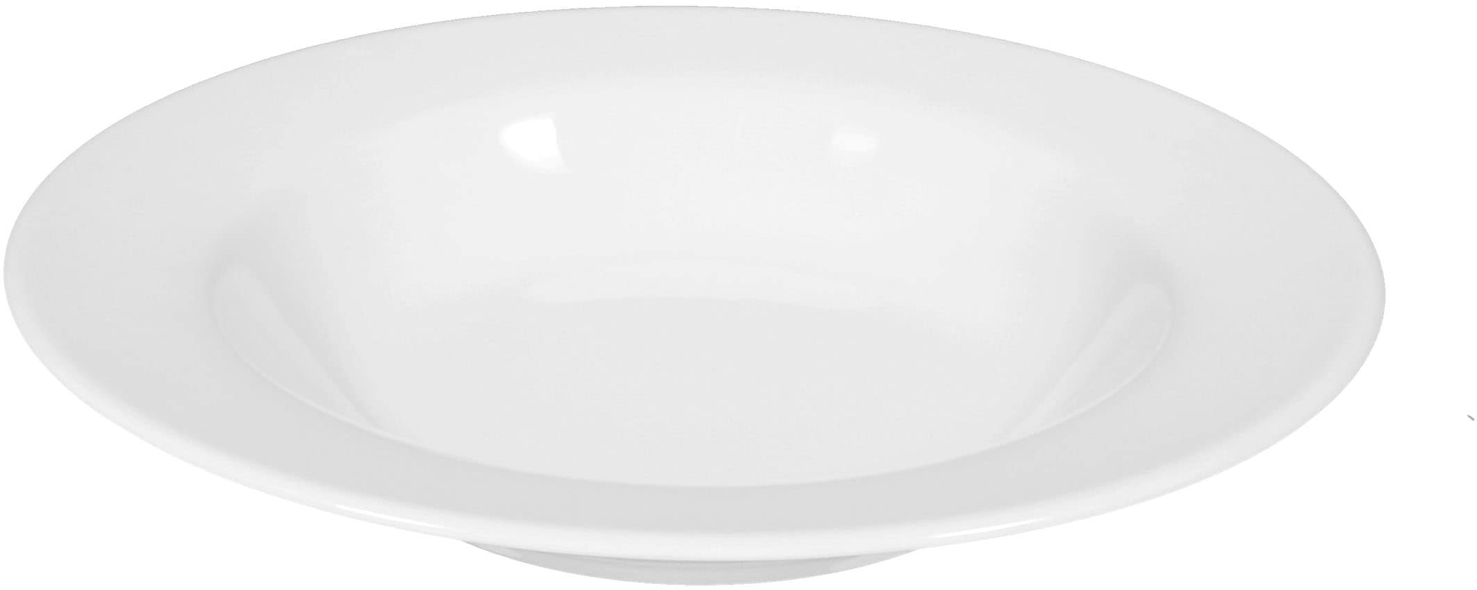 Seltmann Weiden Kombiservice »Geschirr-Set, 42 Teile, Rondo/Liane Weiß«, (Set, 42 tlg., je6x Frühstücks-,Speise-,Suppenteller,Dessertschale,Kaffeetasse,Becher), Geschirr, Service, Made in Germany, 42 Teile, für 6 Personen
