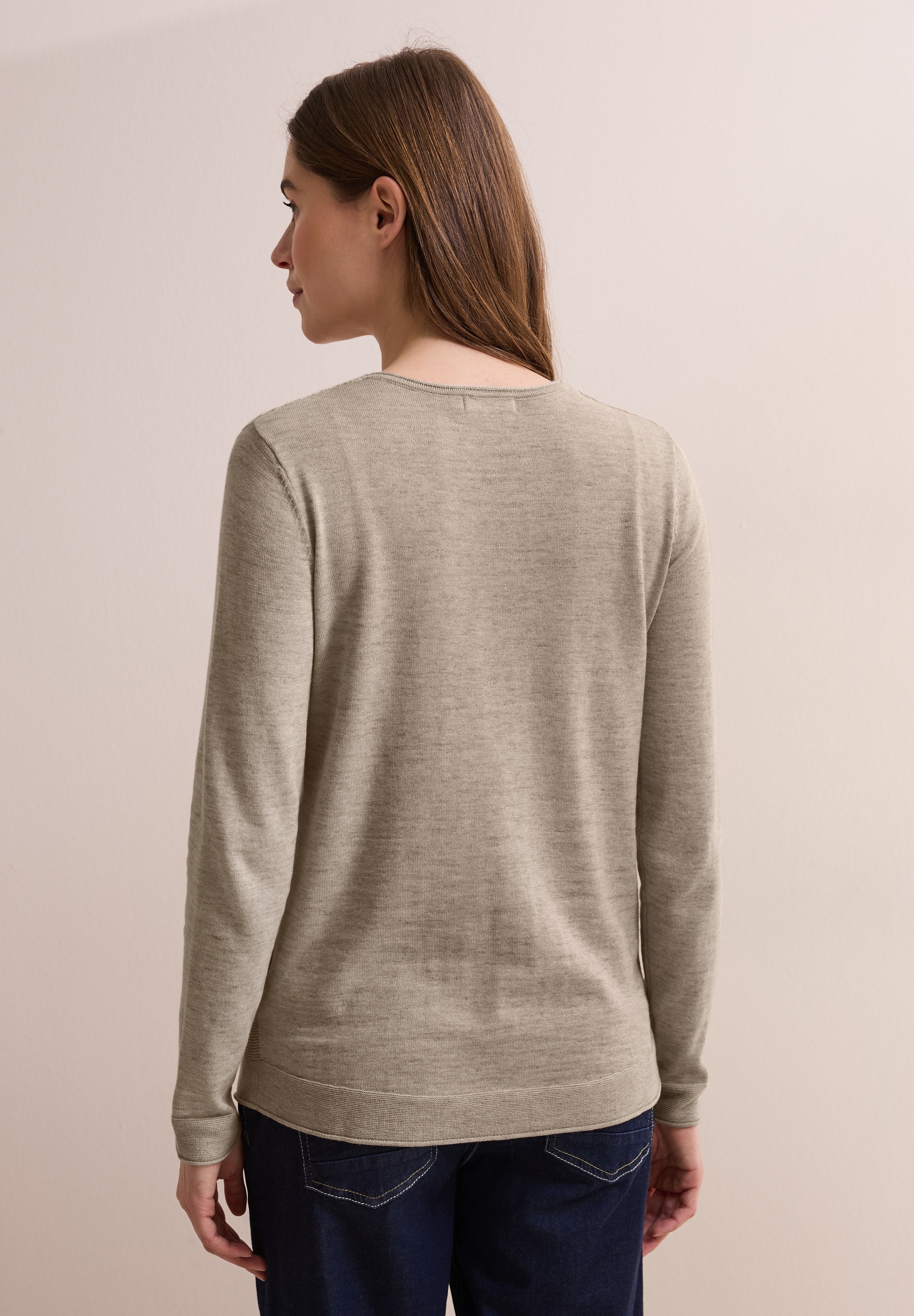 Cecil Strickpullover, mit Struktur