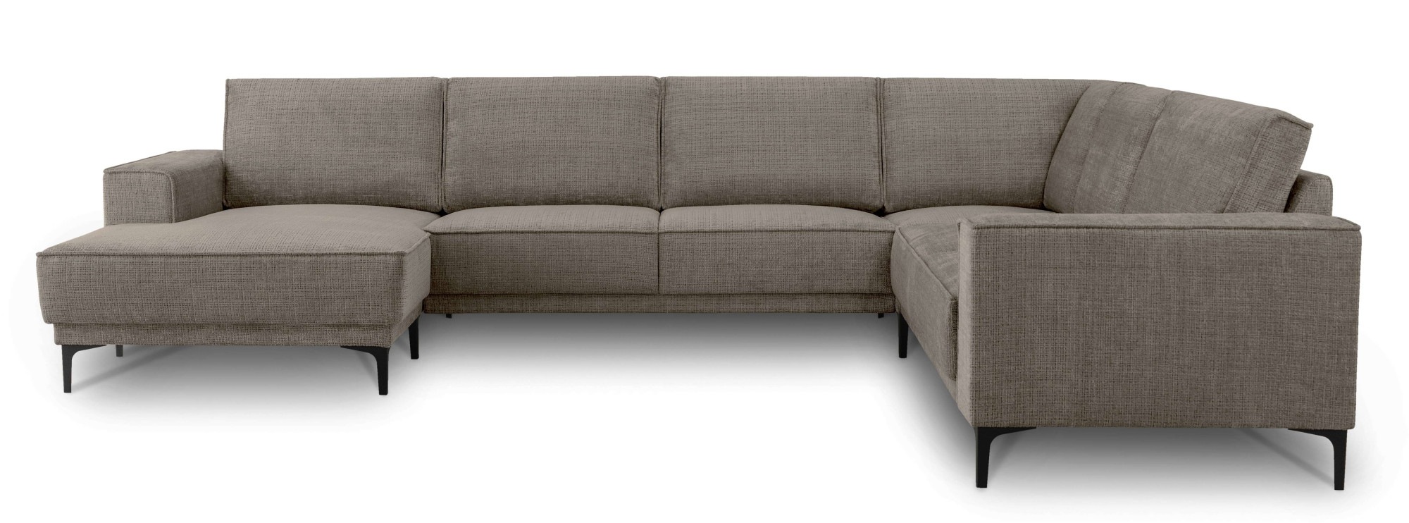 OTTO home Wohnlandschaft »OLAND U-Form, XXL, B: 342 cm, Skandi-Design« Skan günstig online kaufen