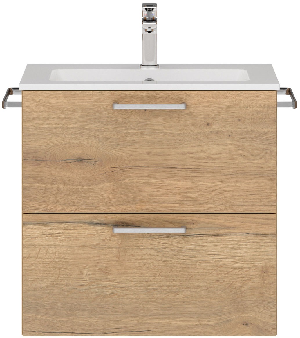 nobilia® Waschtisch-Set »Tolvina«, (1 St., vormontiert, mit Soft-Close), in günstig online kaufen