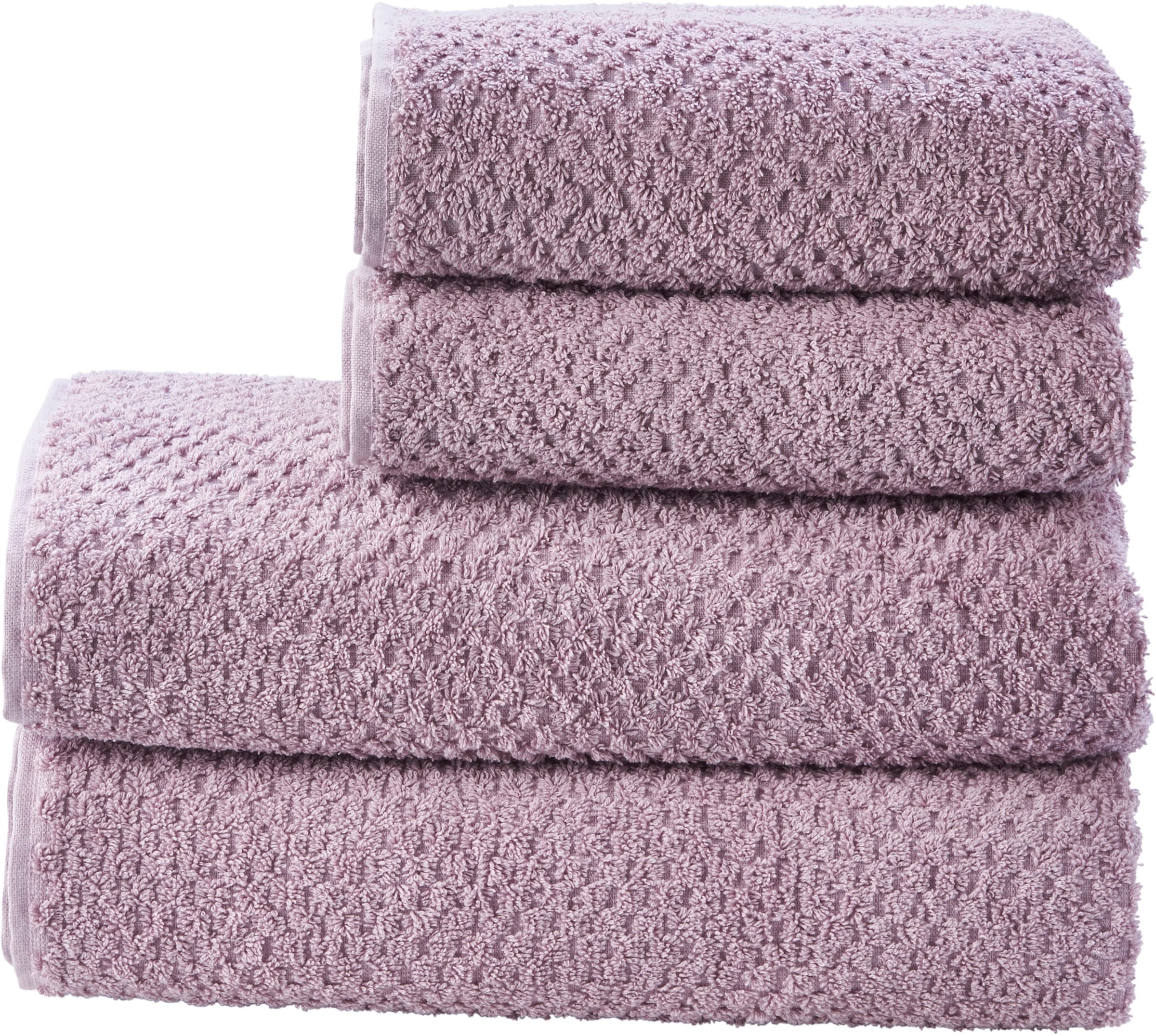 done.® Handtuch Set »Provence Honeycomb«, (Set, 4 St., 2 Handtücher (50x100 günstig online kaufen