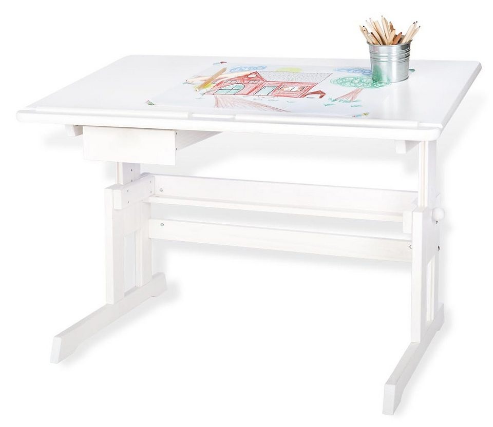 Pinolino® Kinderschreibtisch »Lena, weiß«, Made in Europe günstig online kaufen