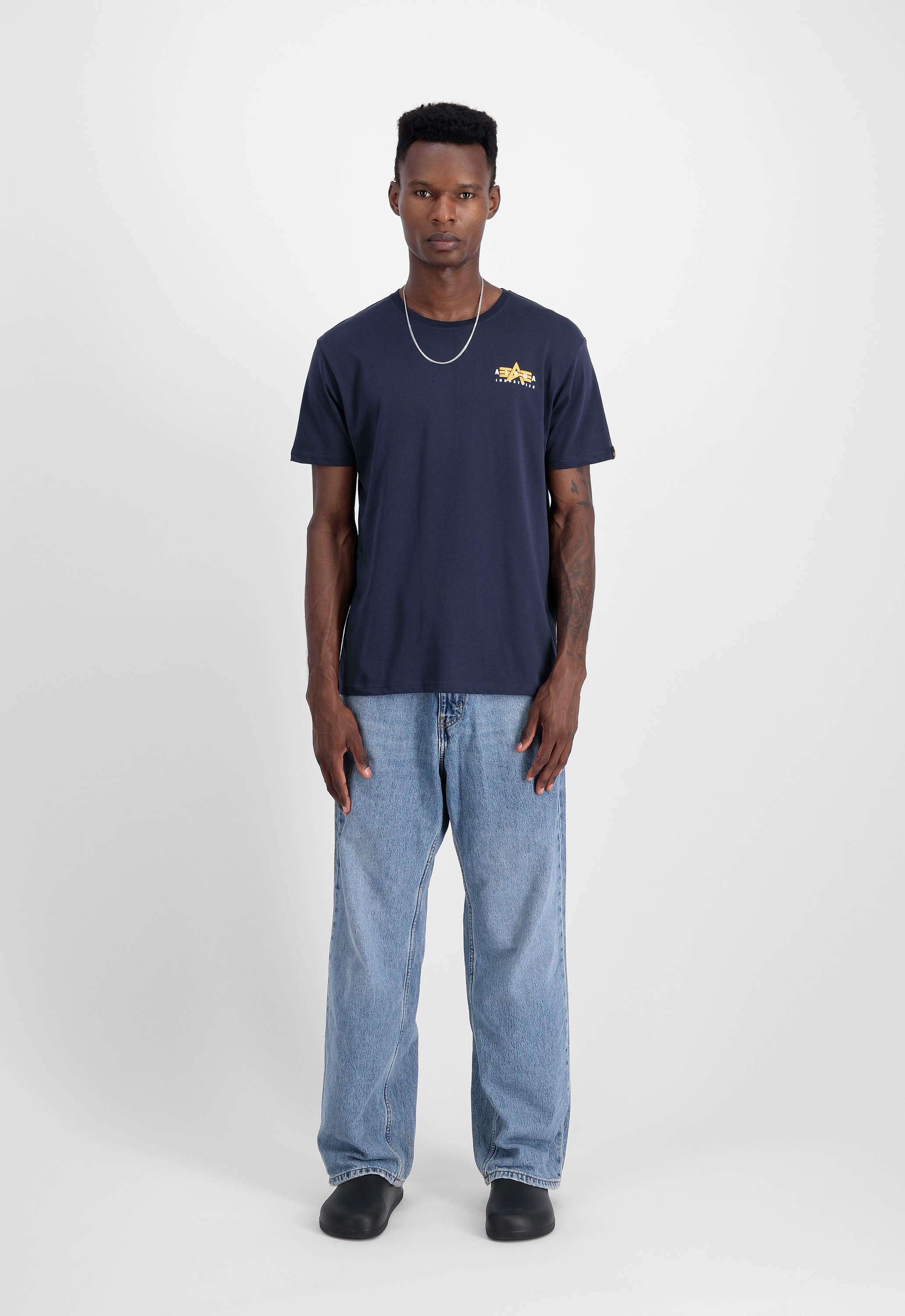 Alpha Industries T-Shirt »Alpha Industries Men - T-Shirts Puff Print Logo BP T«