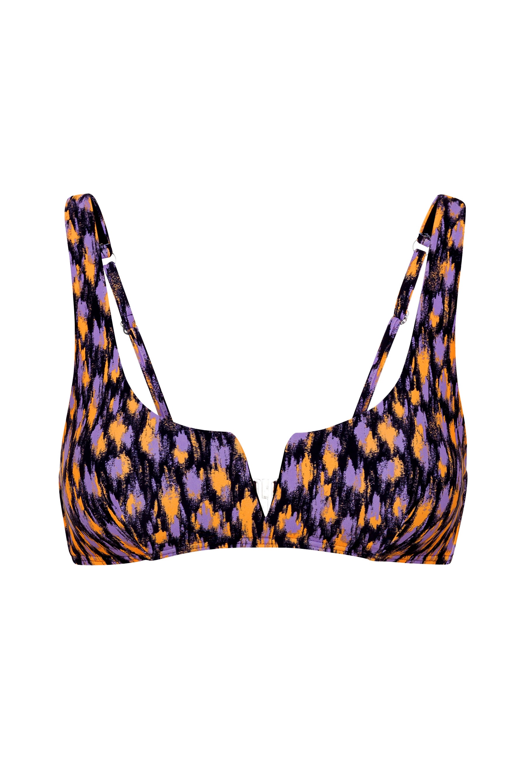 LSCN by LASCANA Bustier-Bikini-Top »Lavista«, mit V-Ausschnitt vorne